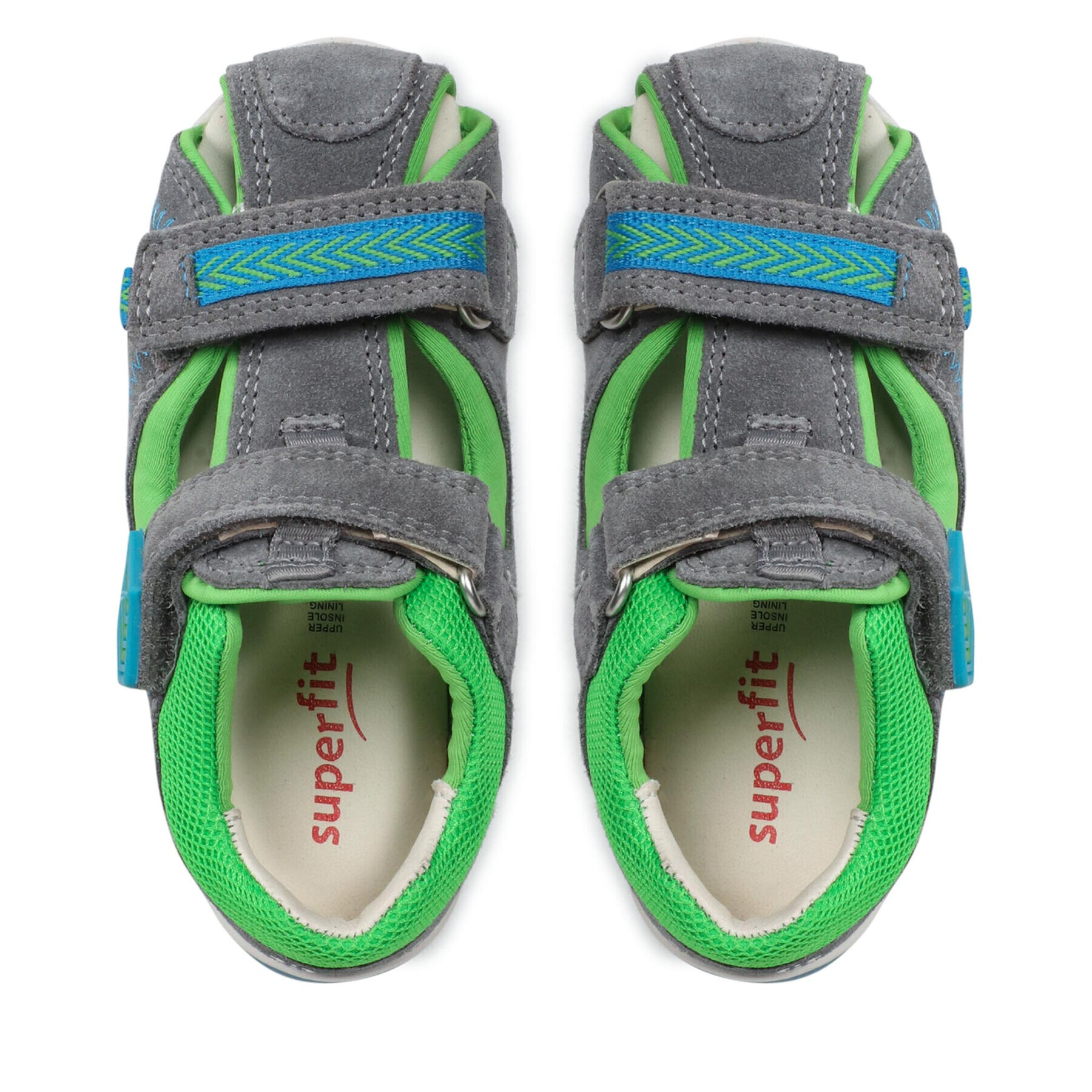 Superfit Сандали 1-609145-2520 S Сив - Pepit.bg