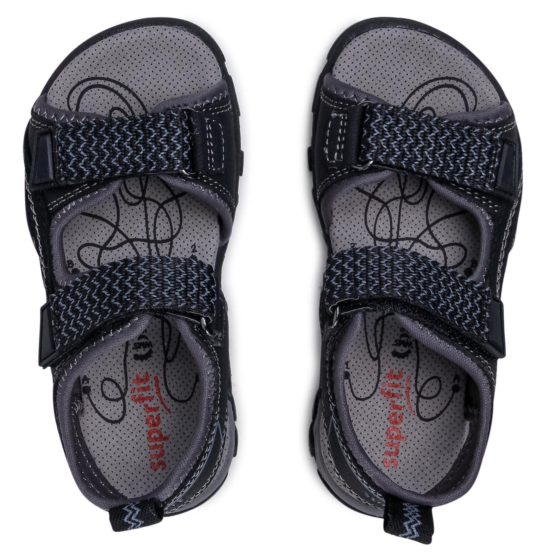 Superfit Сандали 6-00451-00 M Черен - Pepit.bg