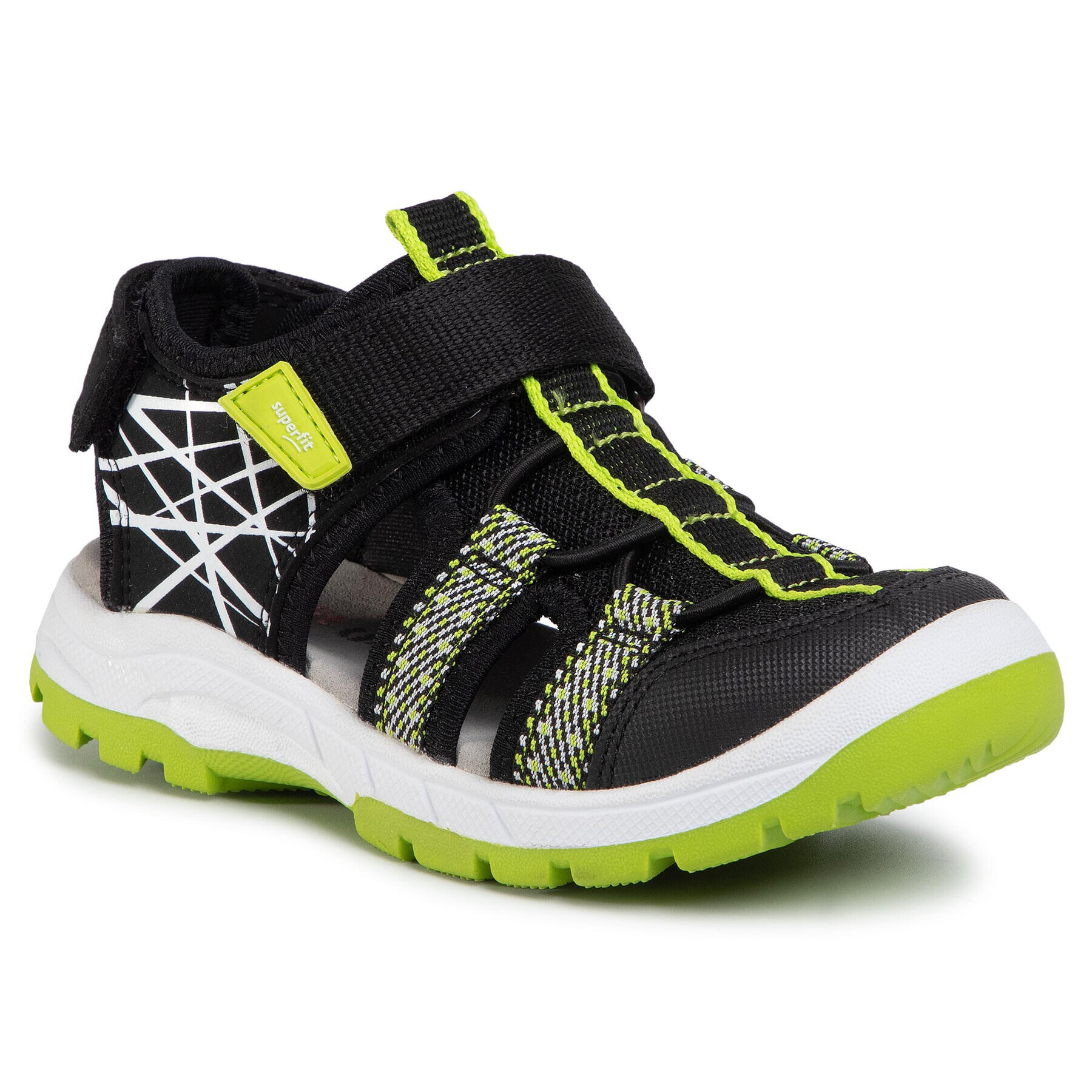 Superfit Сандали 6-09025-00 M Черен - Pepit.bg