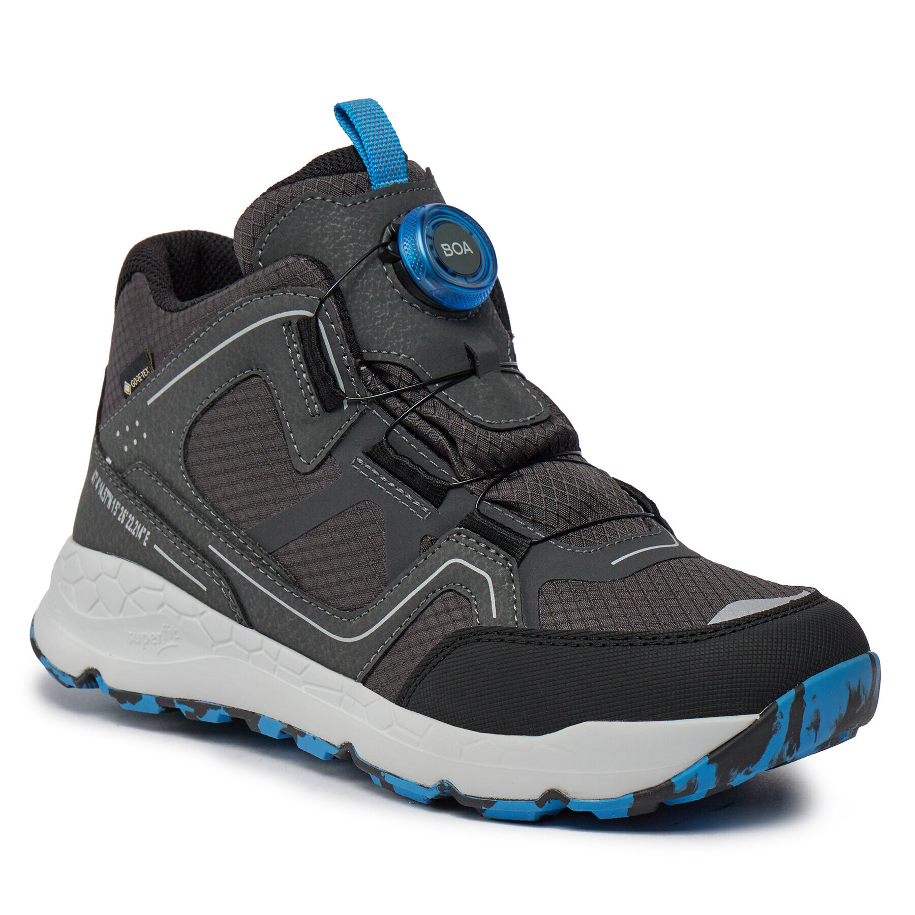 Superfit Зимни обувки 1-000552-2010 S Сив - Pepit.bg