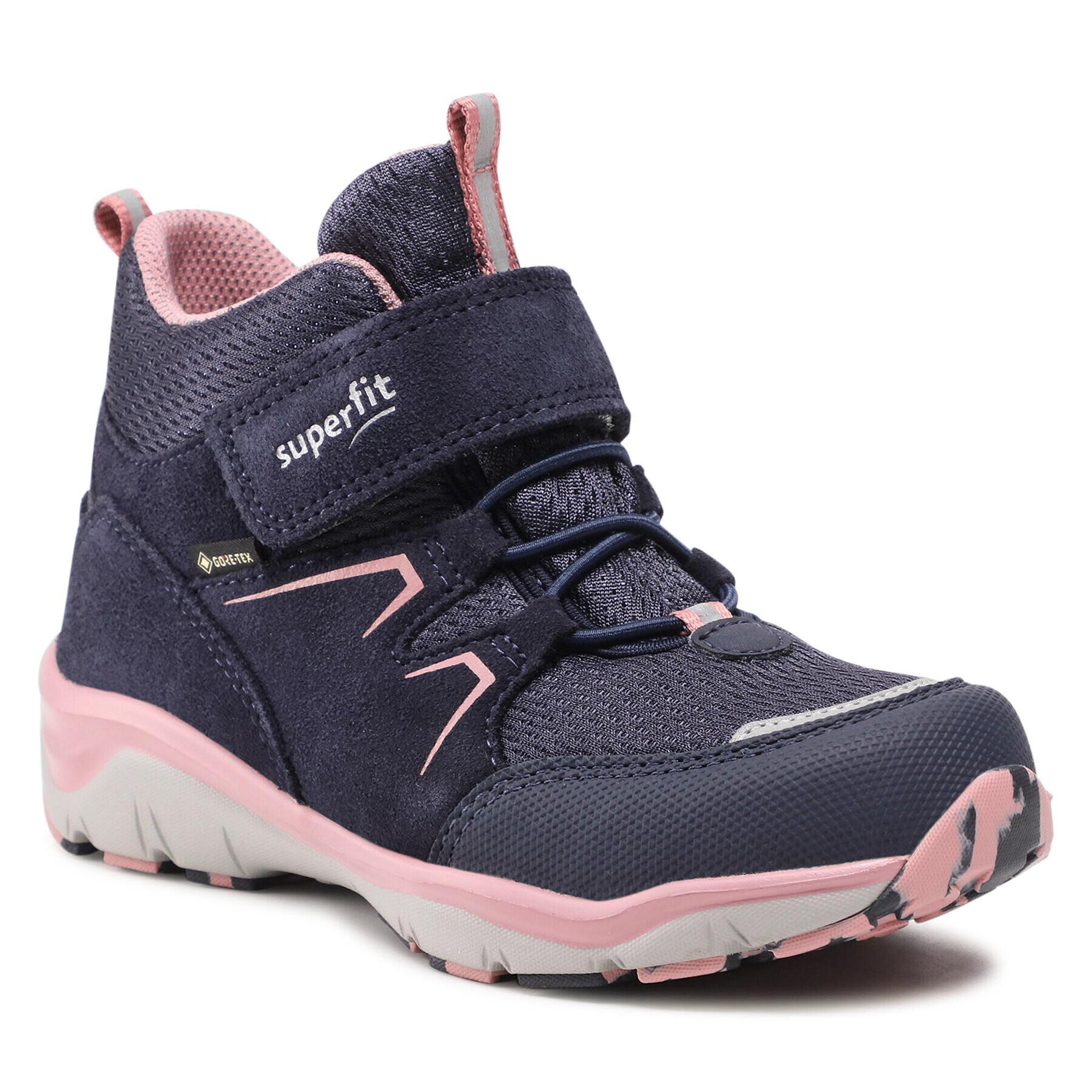 Superfit Зимни обувки GORE-TEX 1-000243-8010 D Тъмносин - Pepit.bg