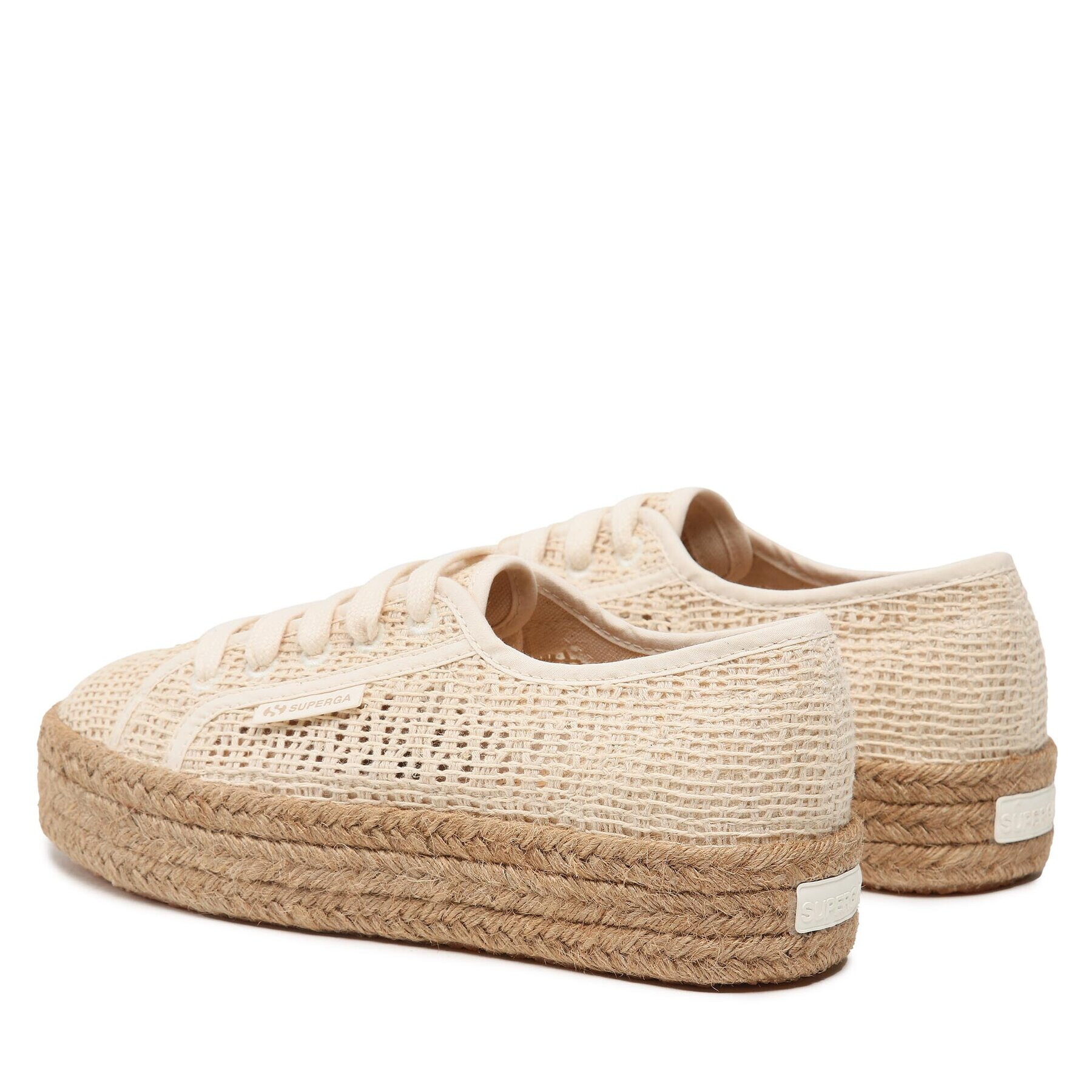 Superga Еспадрили 2730 Rope Organc Macrame Бежов - Pepit.bg