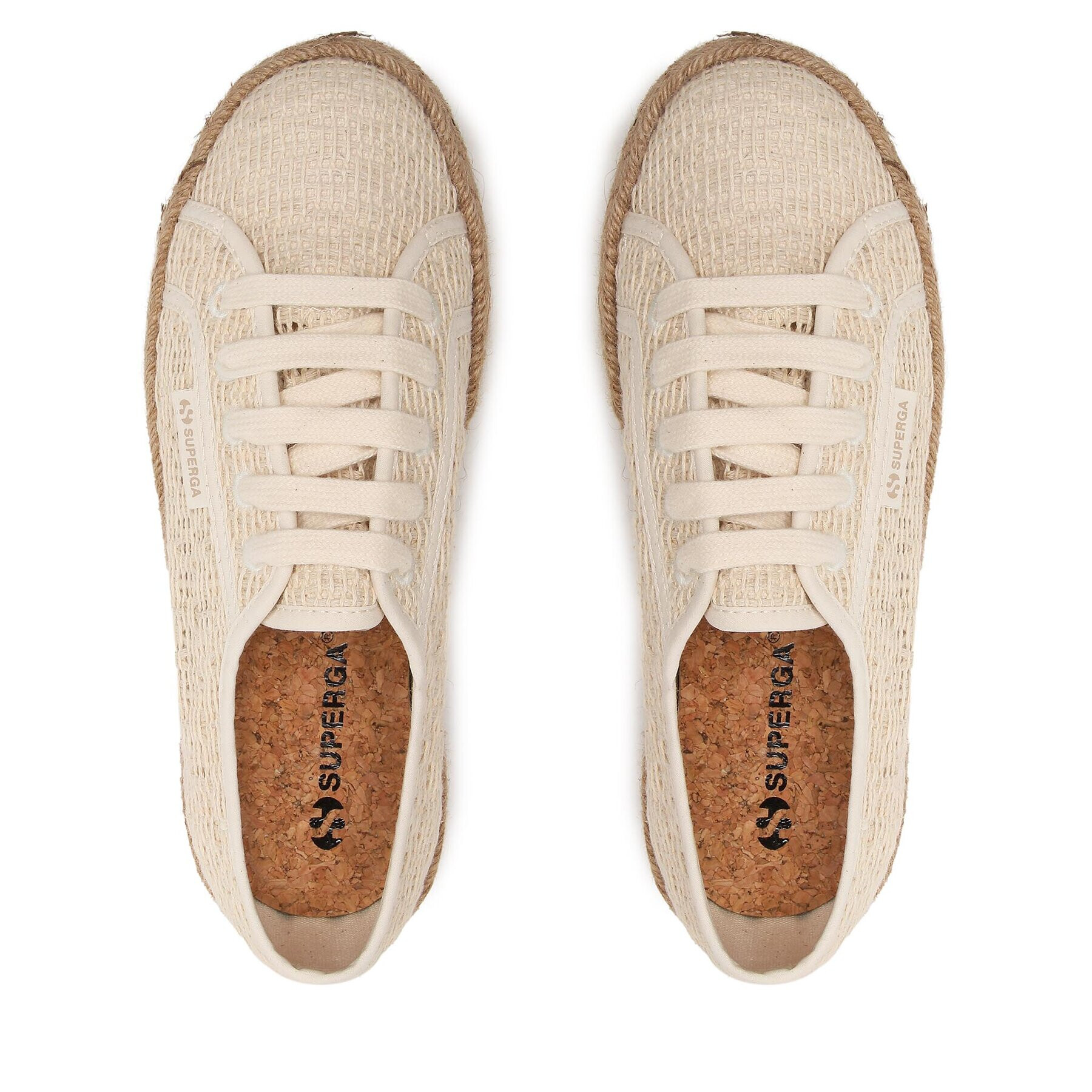 Superga Еспадрили 2730 Rope Organc Macrame Бежов - Pepit.bg