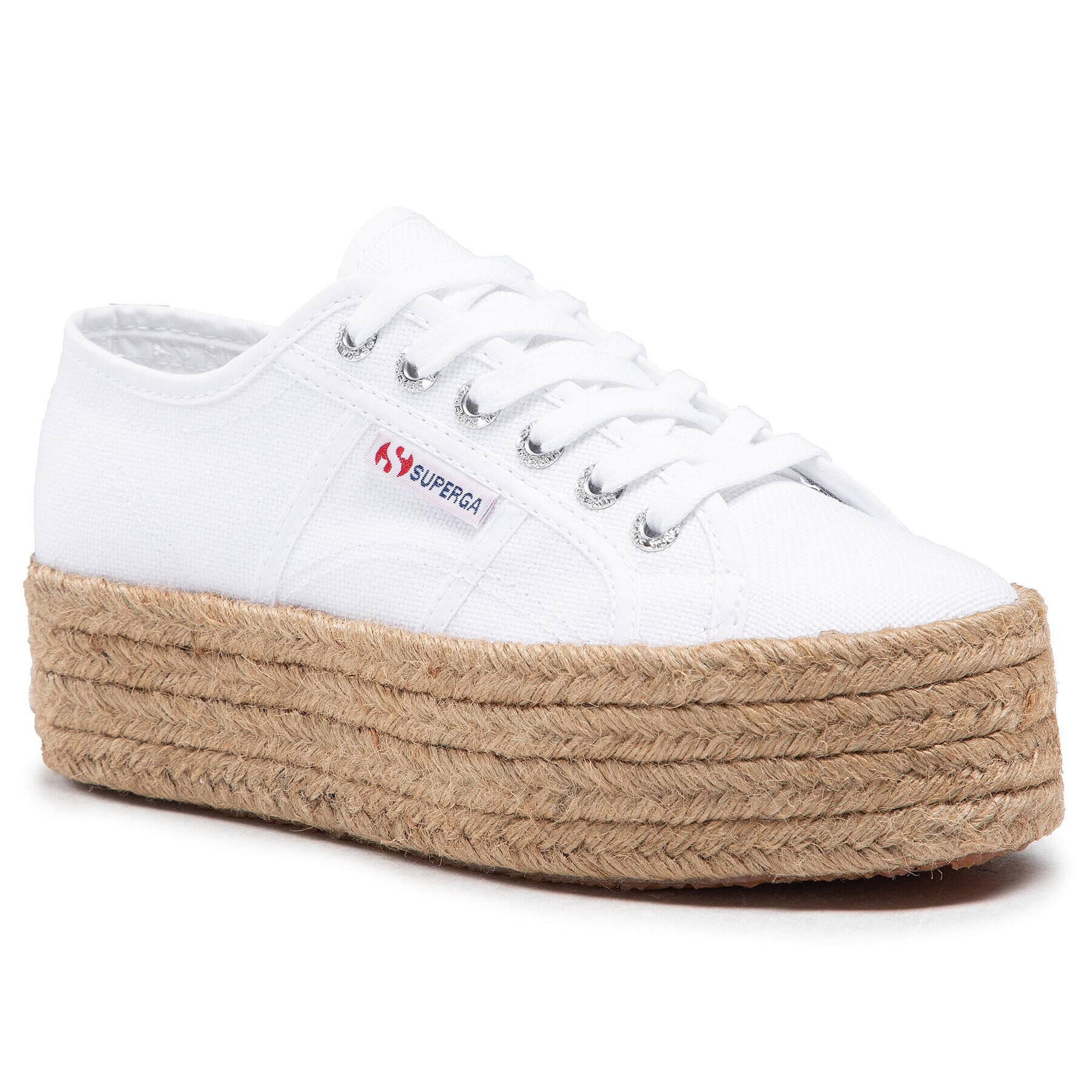 Superga Еспадрили 2790 Rope S51186W Бял - Pepit.bg