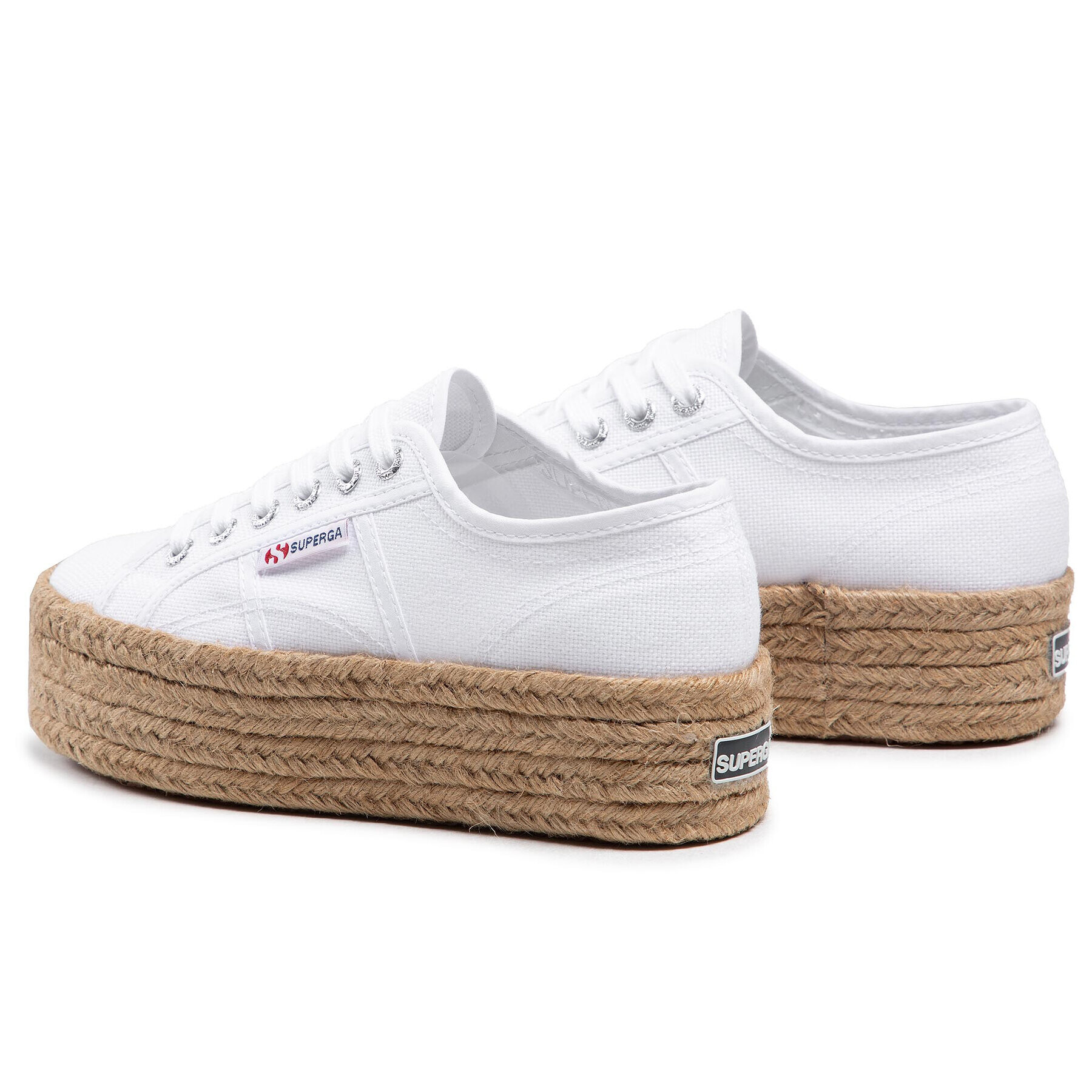 Superga Еспадрили 2790 Rope S51186W Бял - Pepit.bg