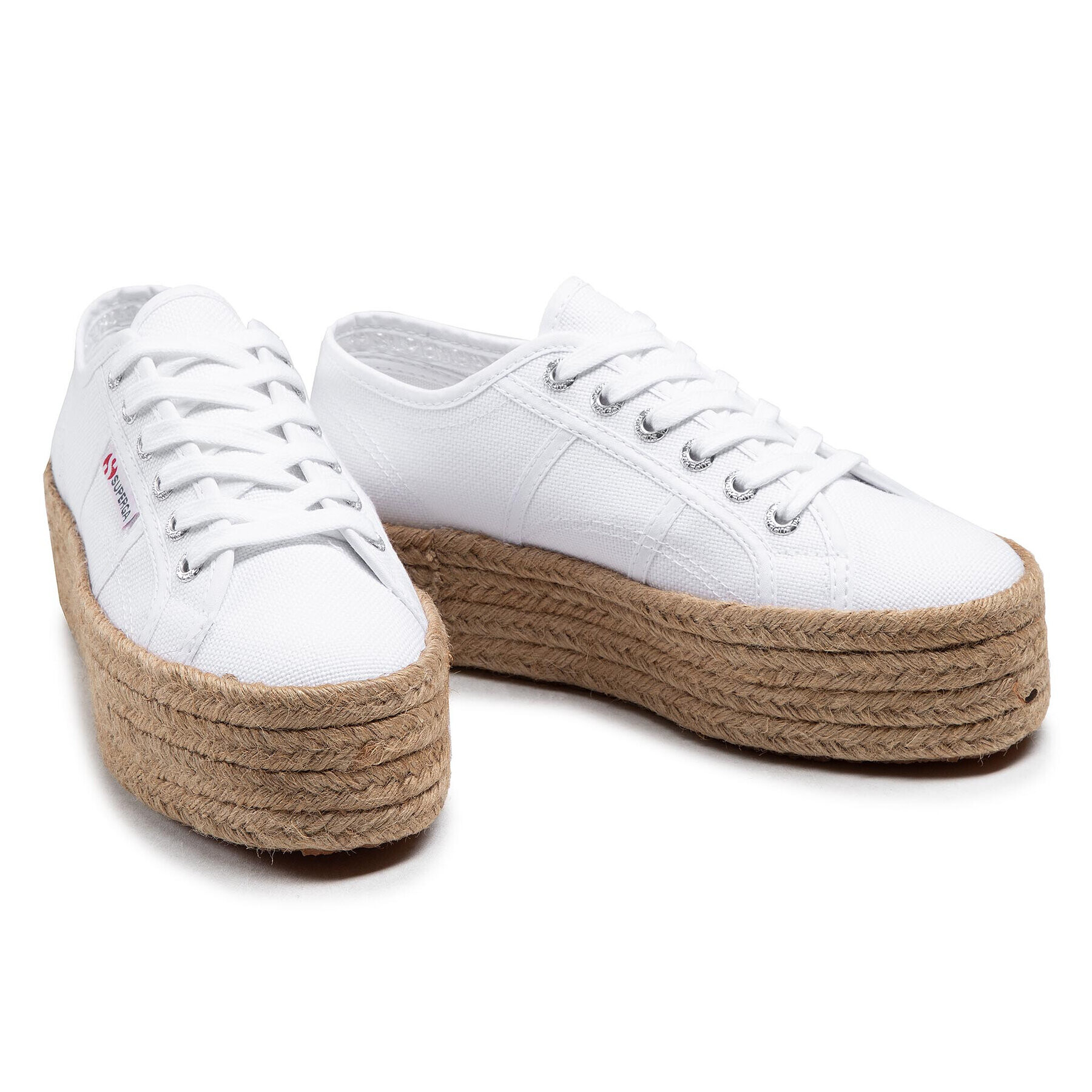 Superga Еспадрили 2790 Rope S51186W Бял - Pepit.bg