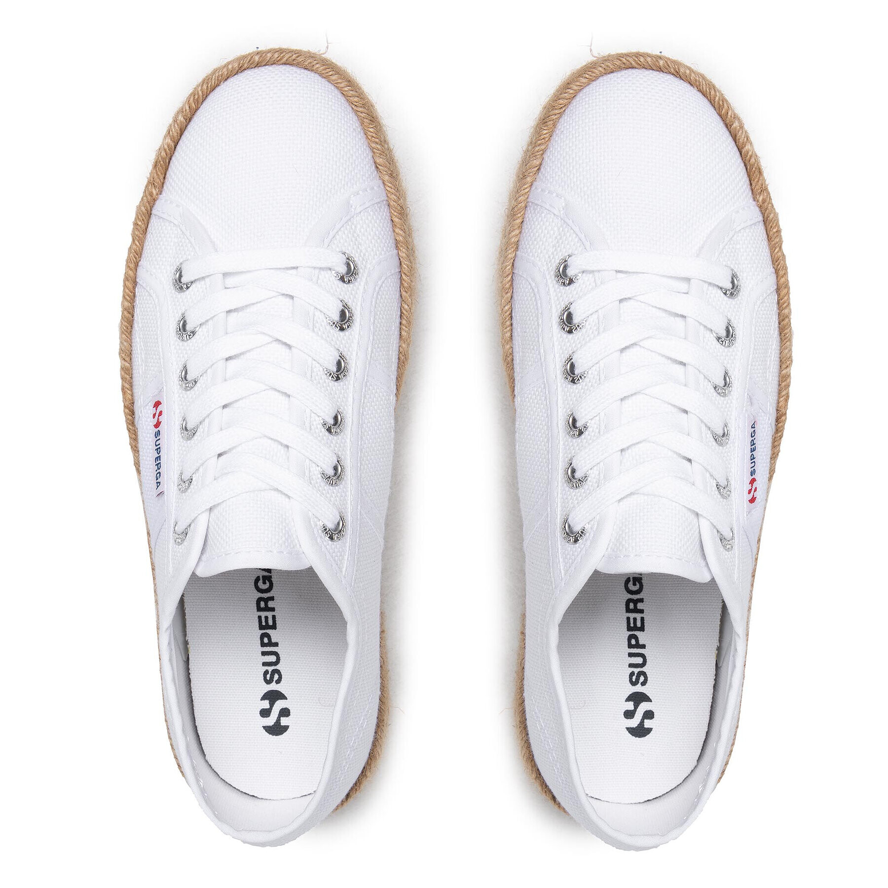 Superga Еспадрили 2790 Rope S51186W Бял - Pepit.bg