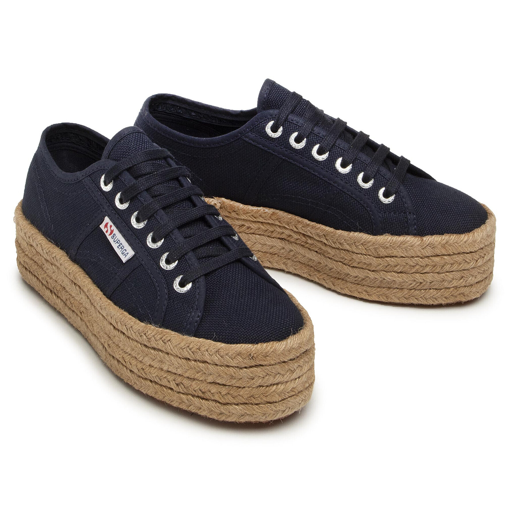 Superga Еспадрили 2790 Rope S51186W Тъмносин - Pepit.bg