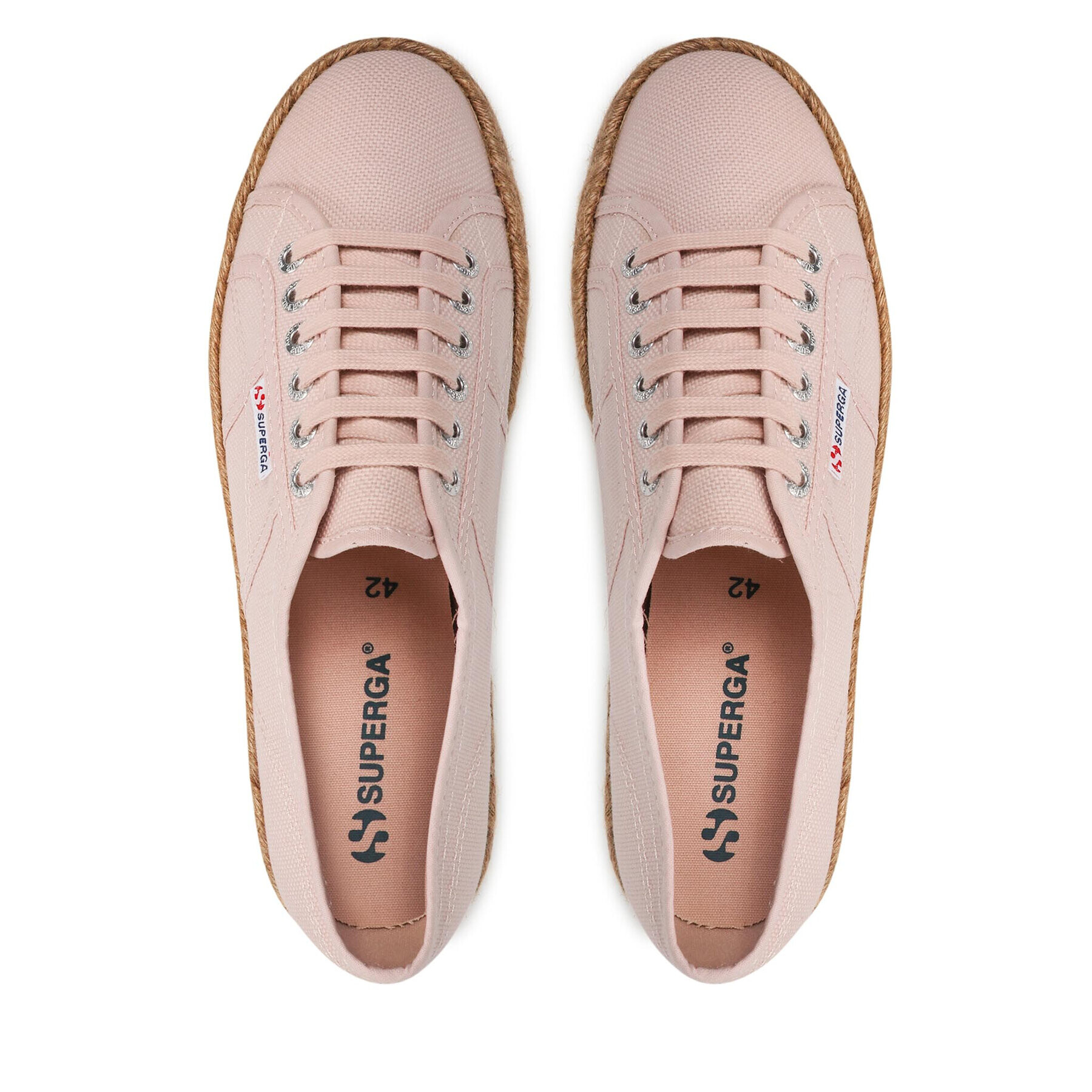 Superga Еспадрили Rope 2730 S00CF20 Розов - Pepit.bg