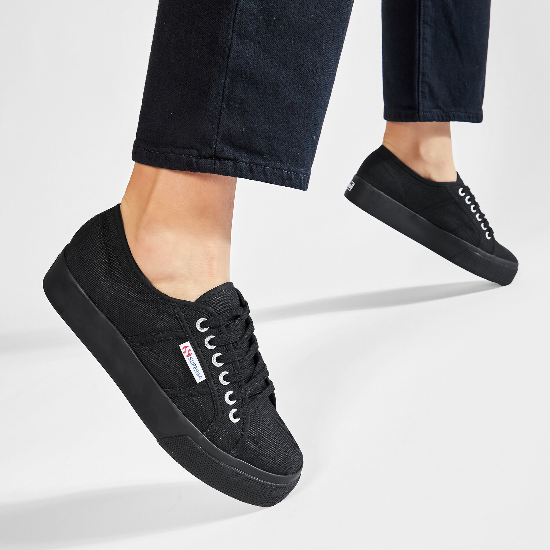 Superga Гуменки 2730 Cotu S00C3N0 Черен - Pepit.bg