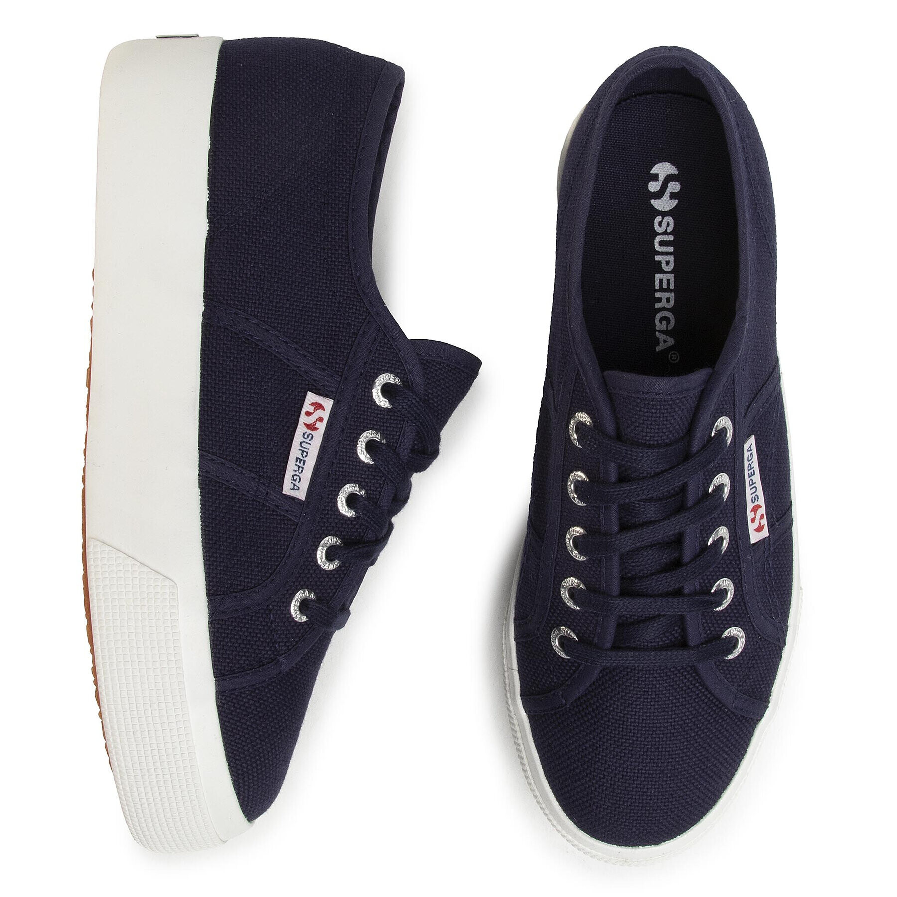 Superga Гуменки 2730 Cotu S00C3N0 Тъмносин - Pepit.bg