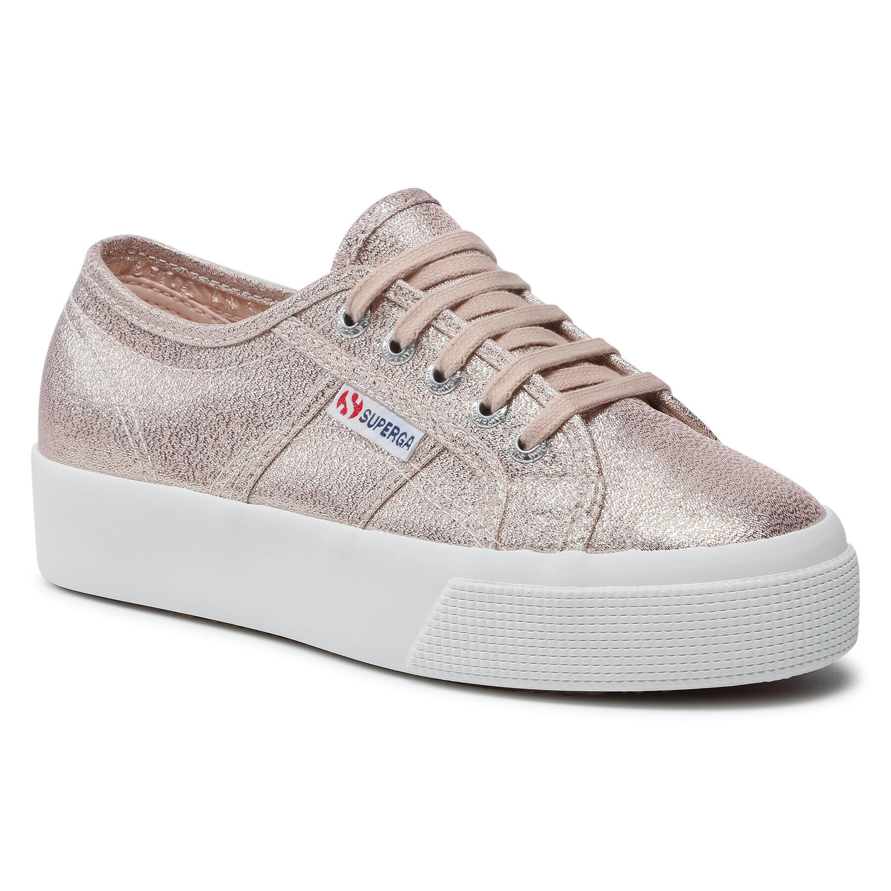 Superga Гуменки 2730 Lame S2116UW Розов - Pepit.bg