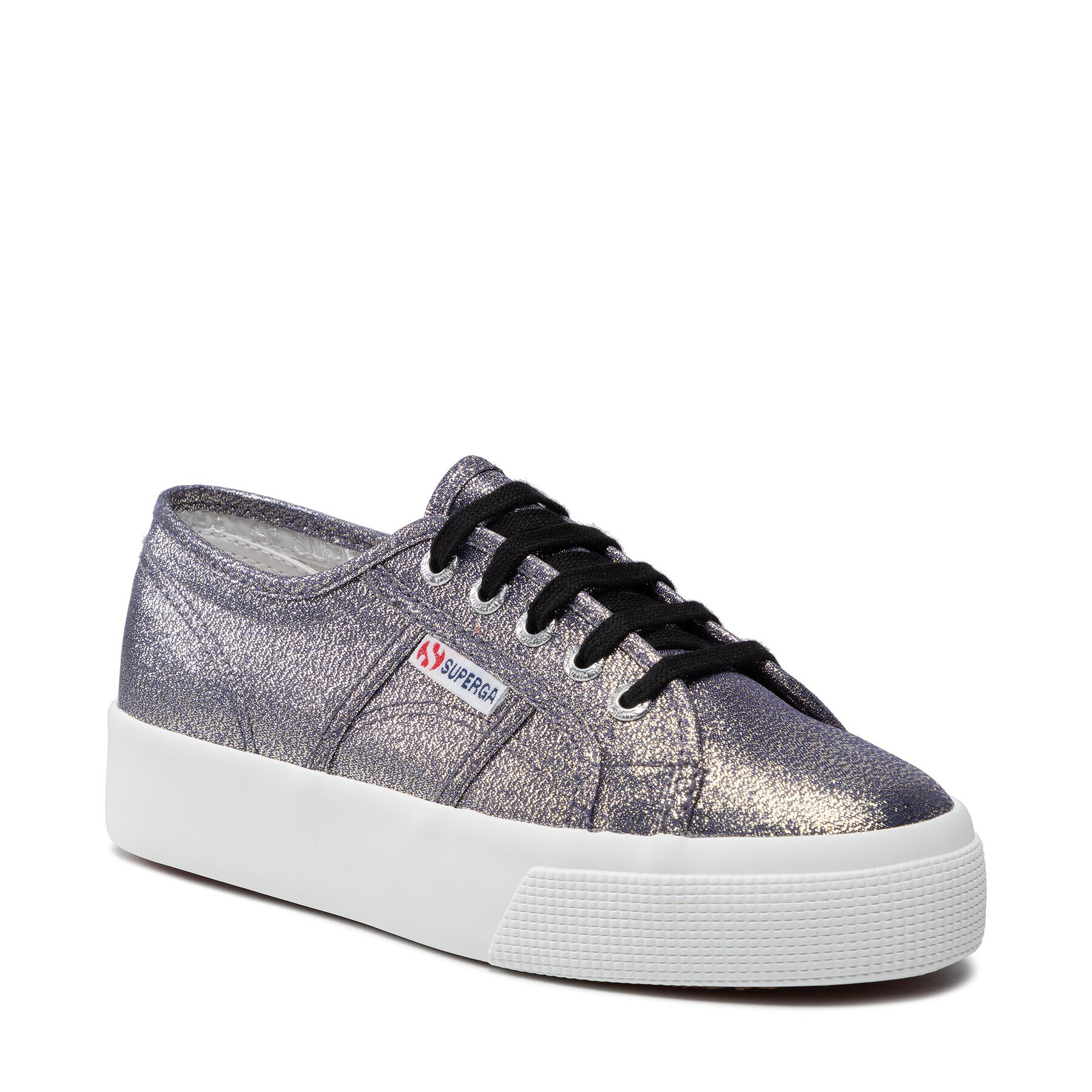 Superga Гуменки 2730 Lame S2116UW Сребрист - Pepit.bg