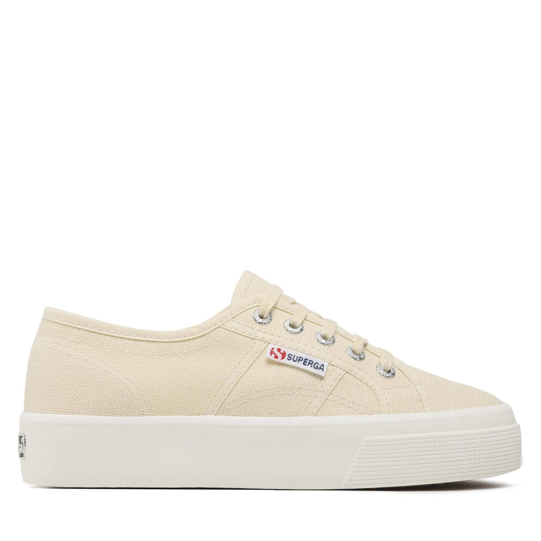 Superga Гуменки 2730 Mid Platform S2127IW Бежов - Pepit.bg