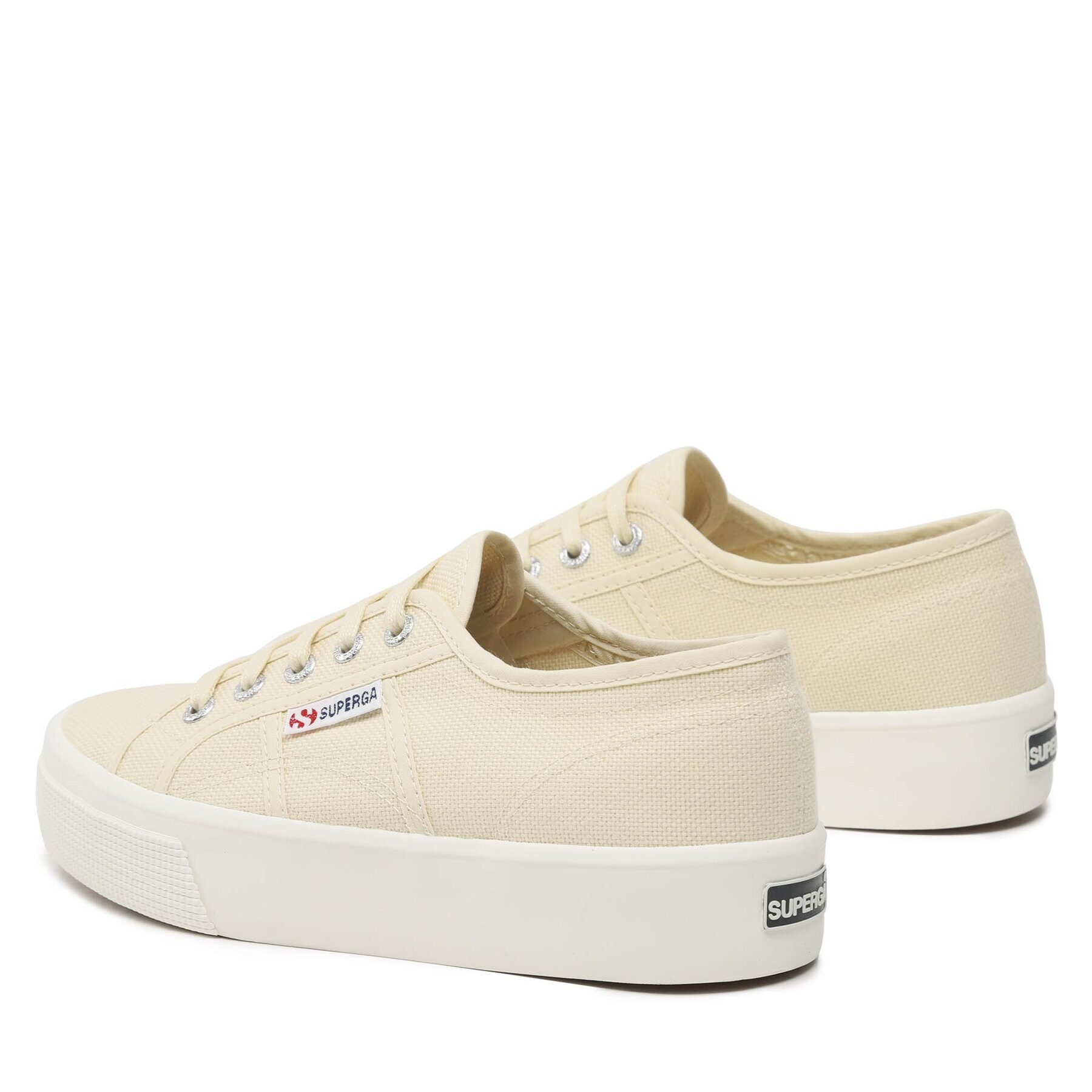 Superga Гуменки 2730 Mid Platform S2127IW Бежов - Pepit.bg