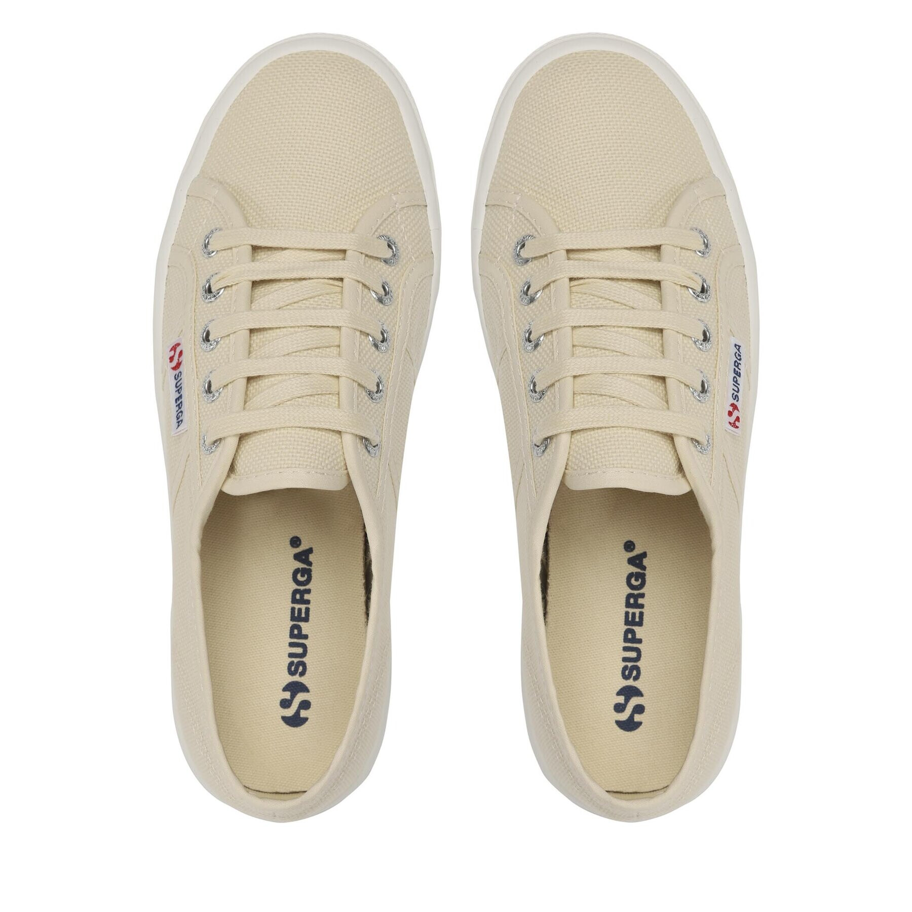 Superga Гуменки 2730 Mid Platform S2127IW Бежов - Pepit.bg