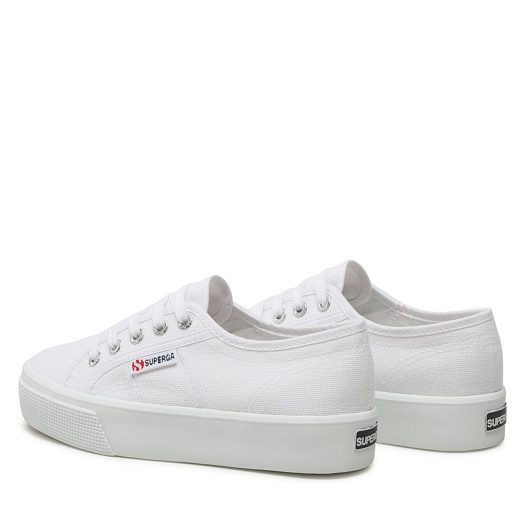 Superga Гуменки 2730 Mid Platform S2127IW Бял - Pepit.bg