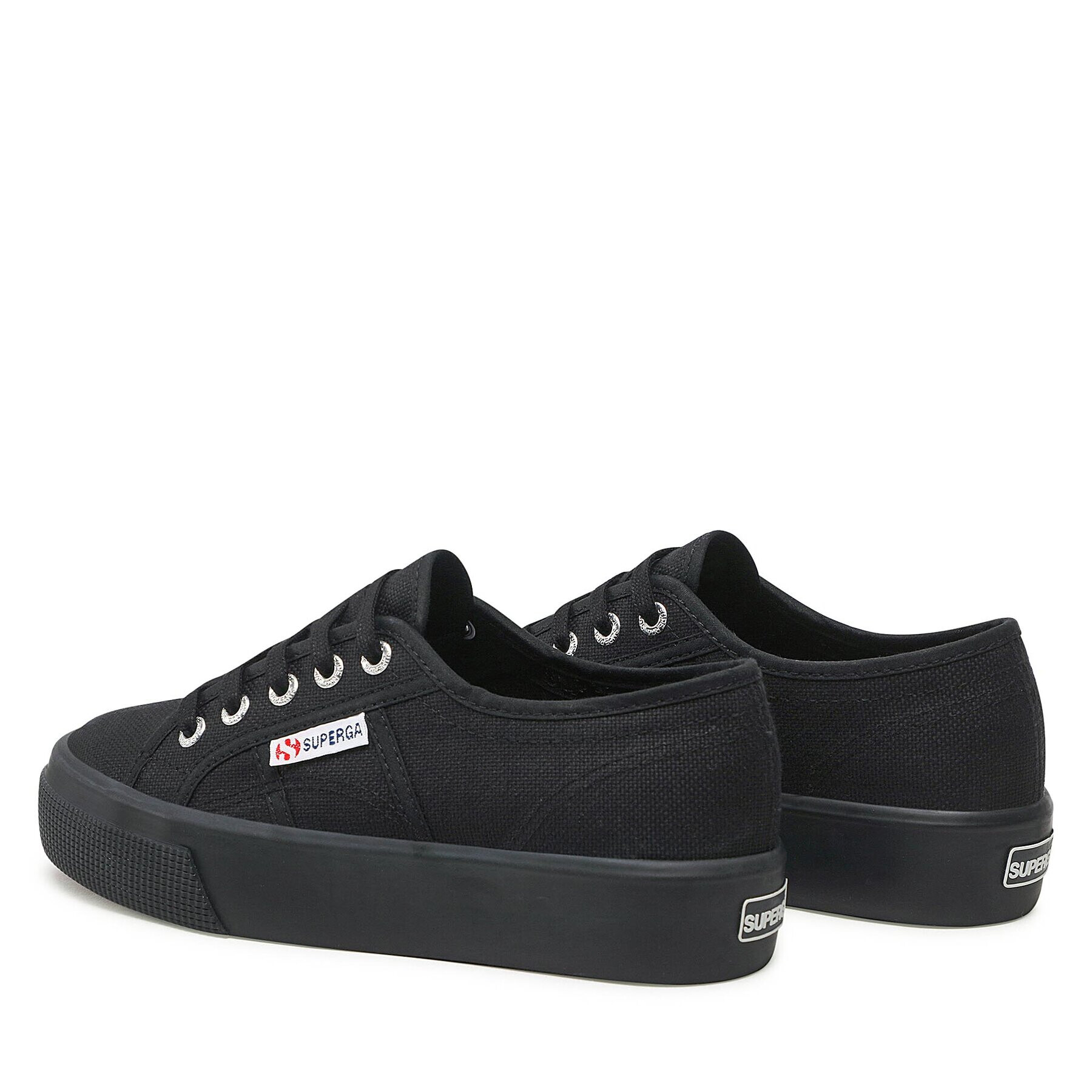 Superga Гуменки 2730 Mid Platform S2127IW Черен - Pepit.bg