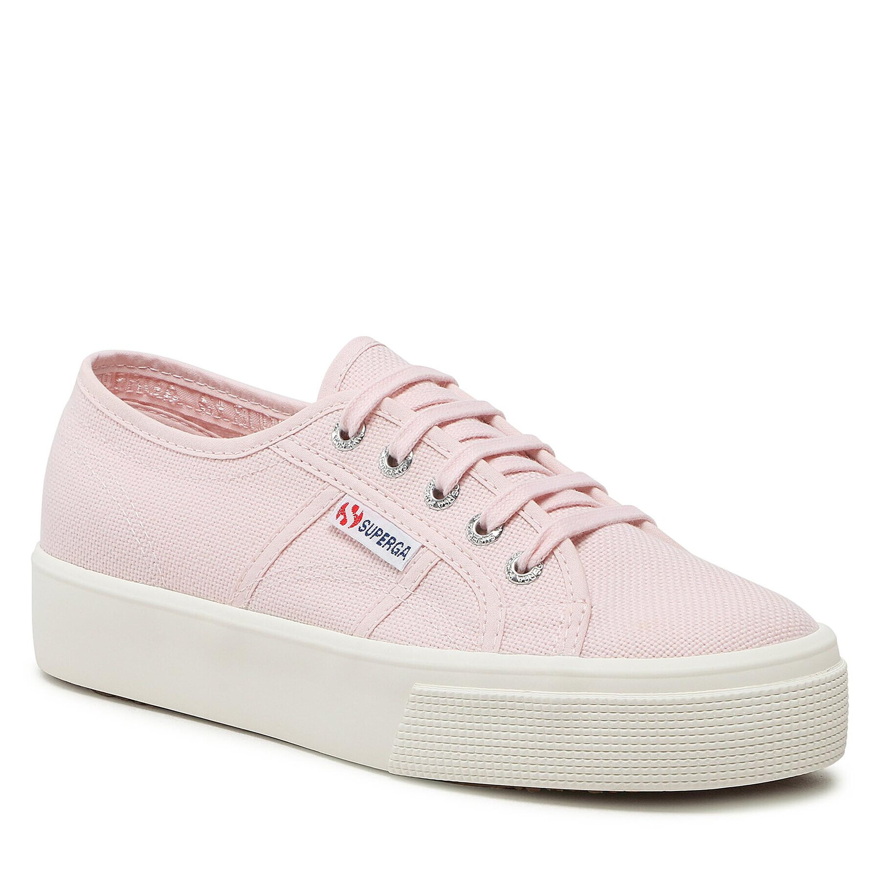 Superga Гуменки 2730 Mid Platform S2127IW Розов - Pepit.bg
