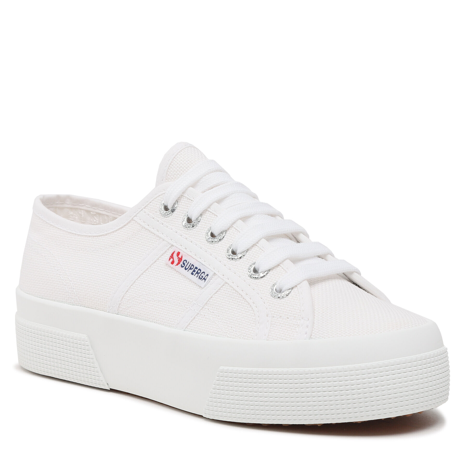 Superga Гуменки 2740 Platform S21384W Бял - Pepit.bg