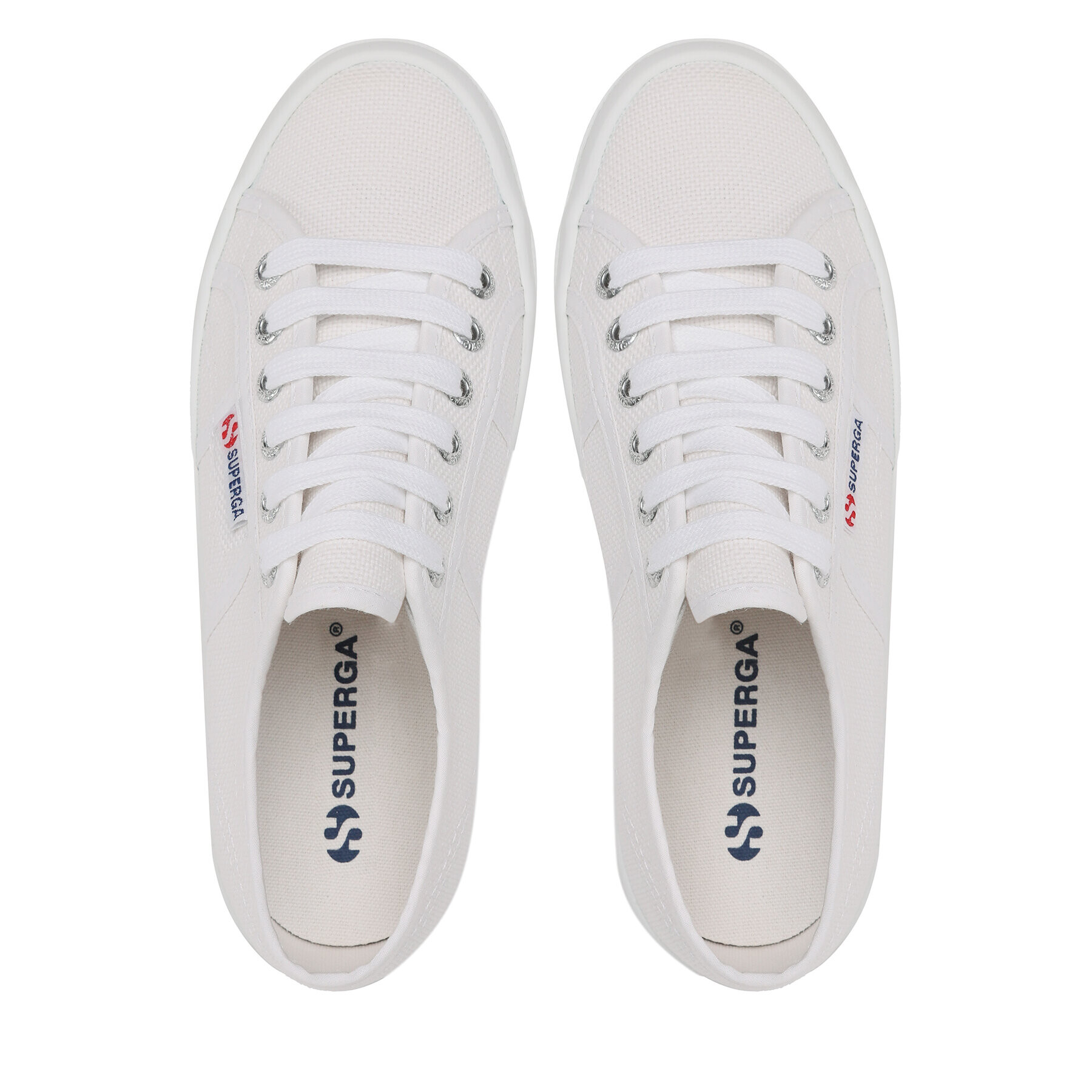 Superga Гуменки 2740 Platform S21384W Бял - Pepit.bg