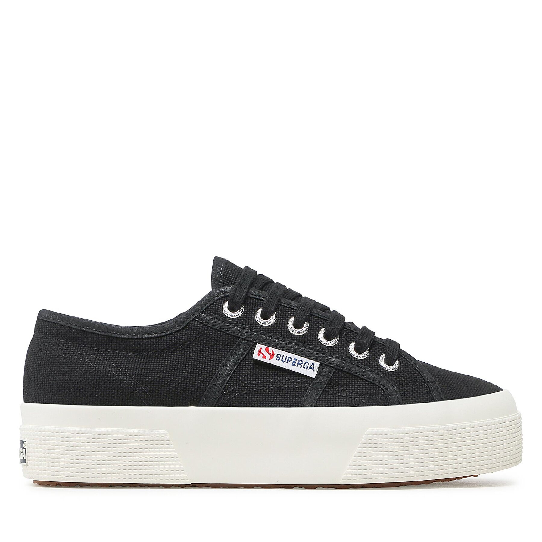 Superga Гуменки 2740 Platform S21384W Черен - Pepit.bg