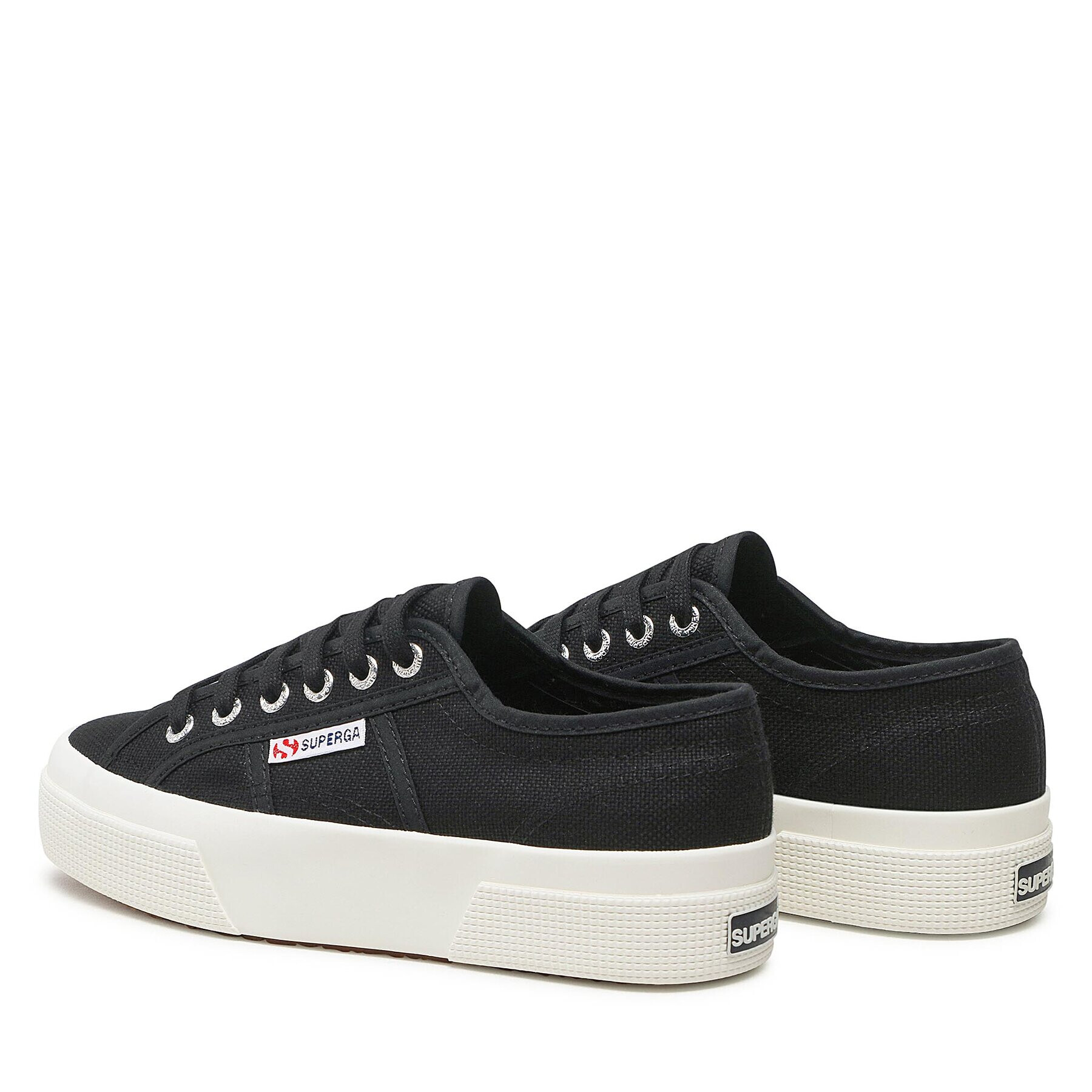 Superga Гуменки 2740 Platform S21384W Черен - Pepit.bg