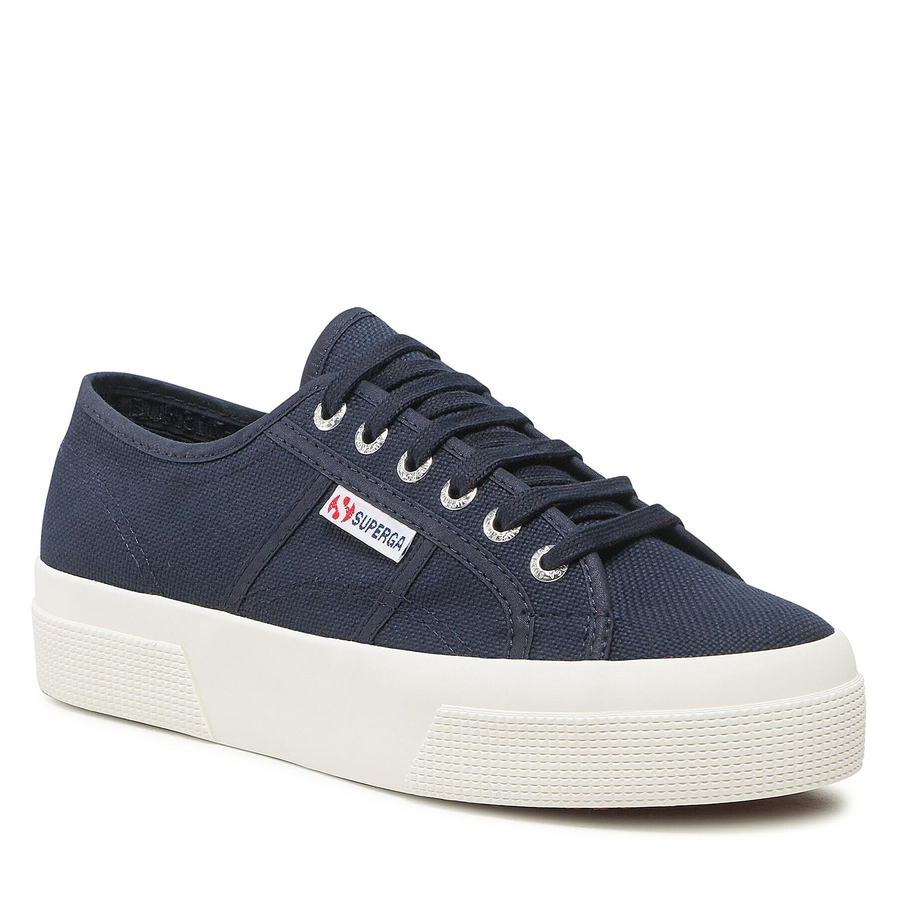 Superga Гуменки 2740 Platform S21384W Тъмносин - Pepit.bg