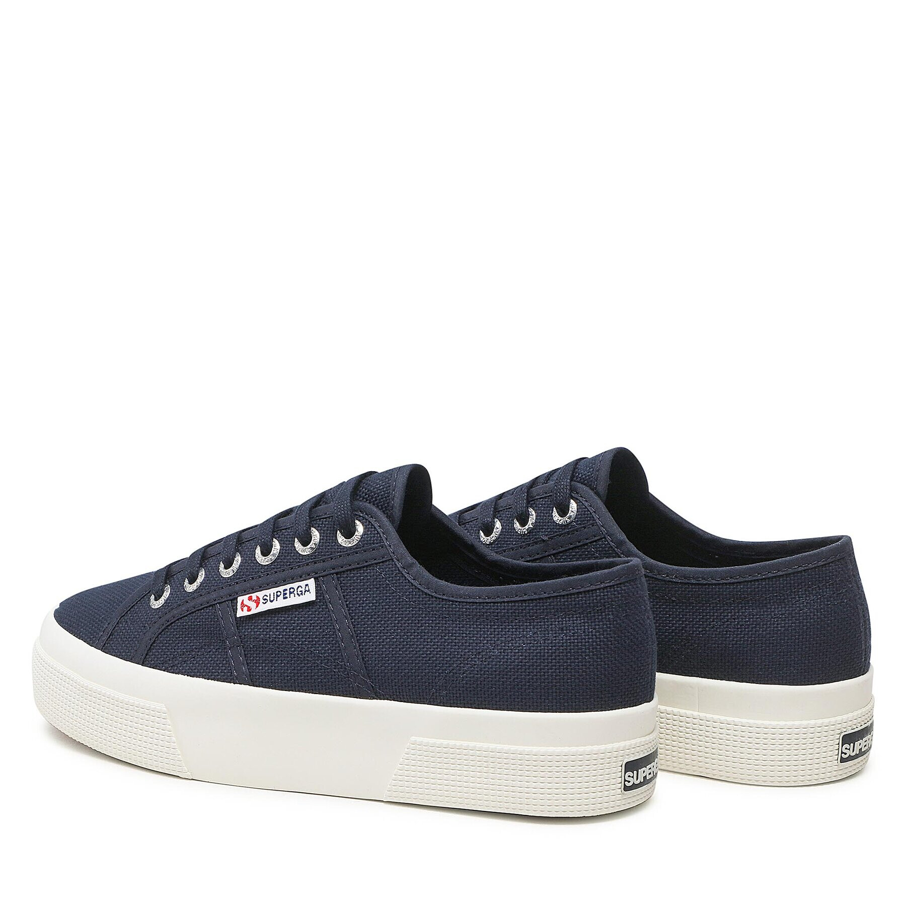 Superga Гуменки 2740 Platform S21384W Тъмносин - Pepit.bg