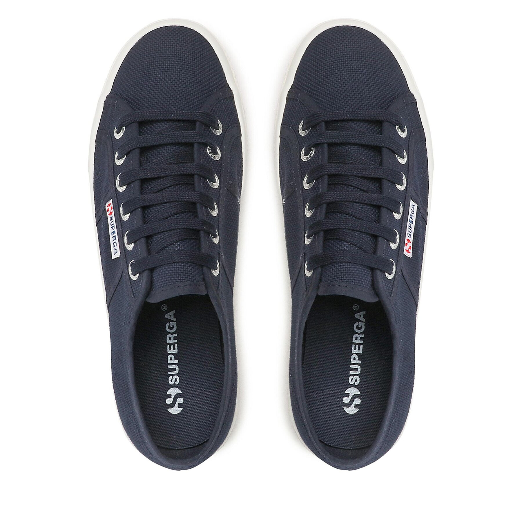 Superga Гуменки 2740 Platform S21384W Тъмносин - Pepit.bg