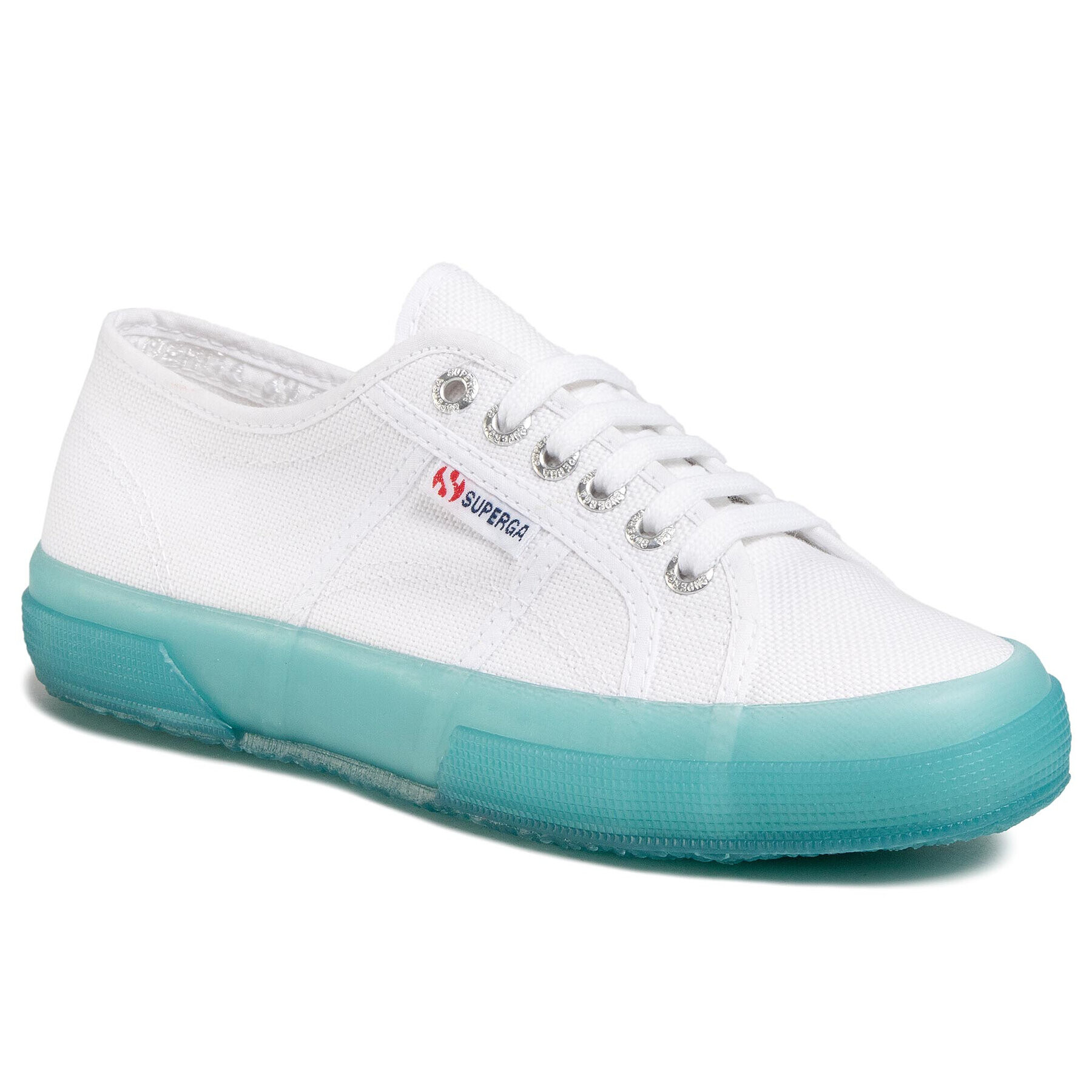 Superga Гуменки 2750 Jellygum Cotu S1113DW Бял - Pepit.bg