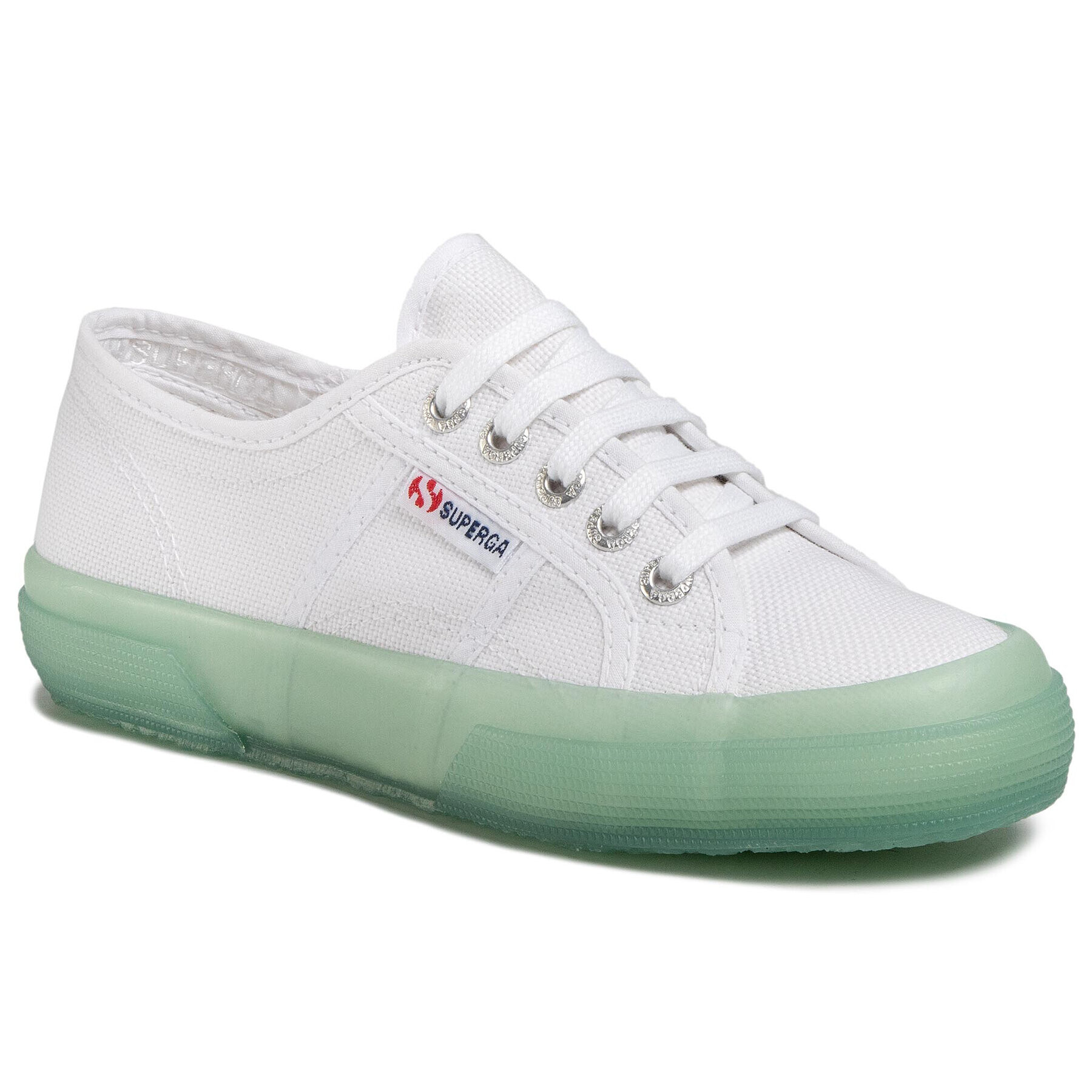 Superga Гуменки 2750 Jellygum Cotu S1113DW Бял - Pepit.bg