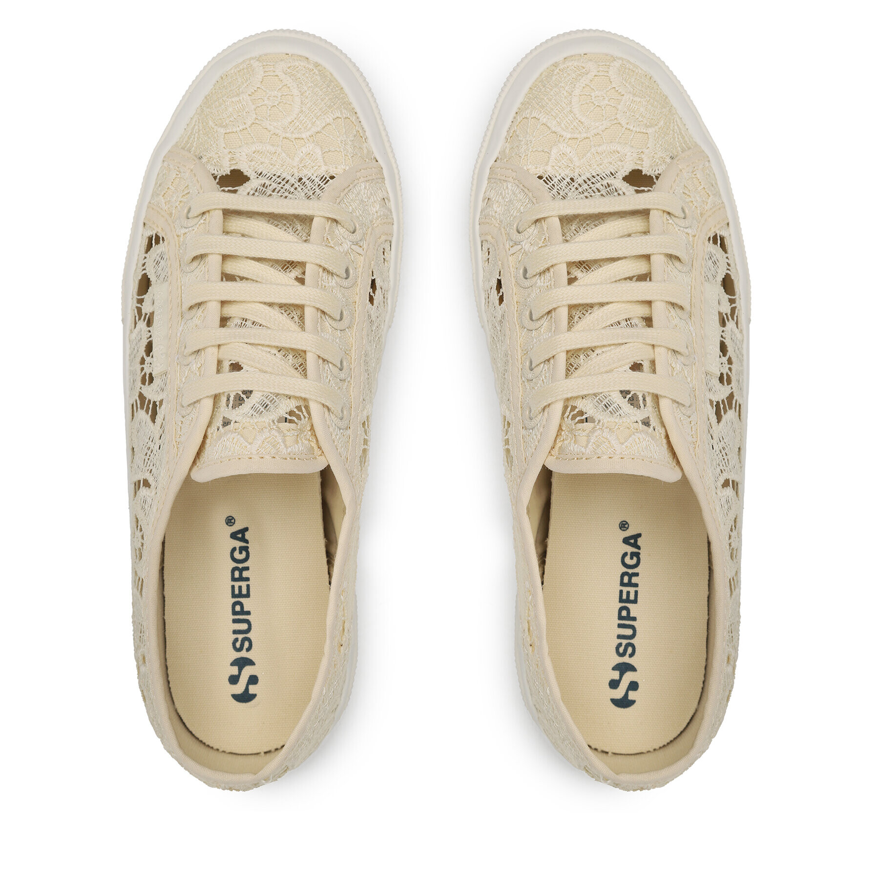 Superga Гуменки 2750 Macrame S81219W Бежов - Pepit.bg