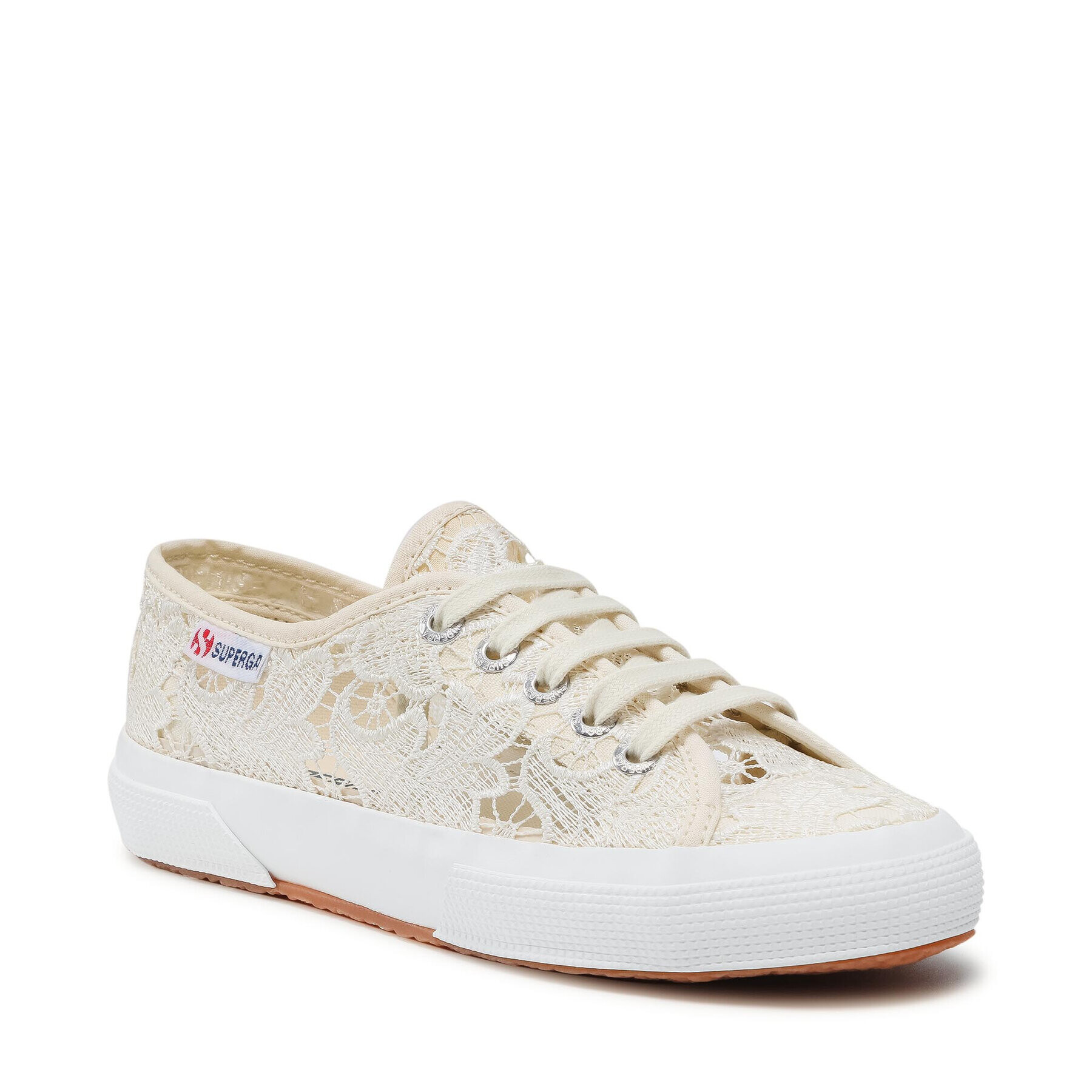 Superga Гуменки 2750 Macramew S008YA0 Бежов - Pepit.bg