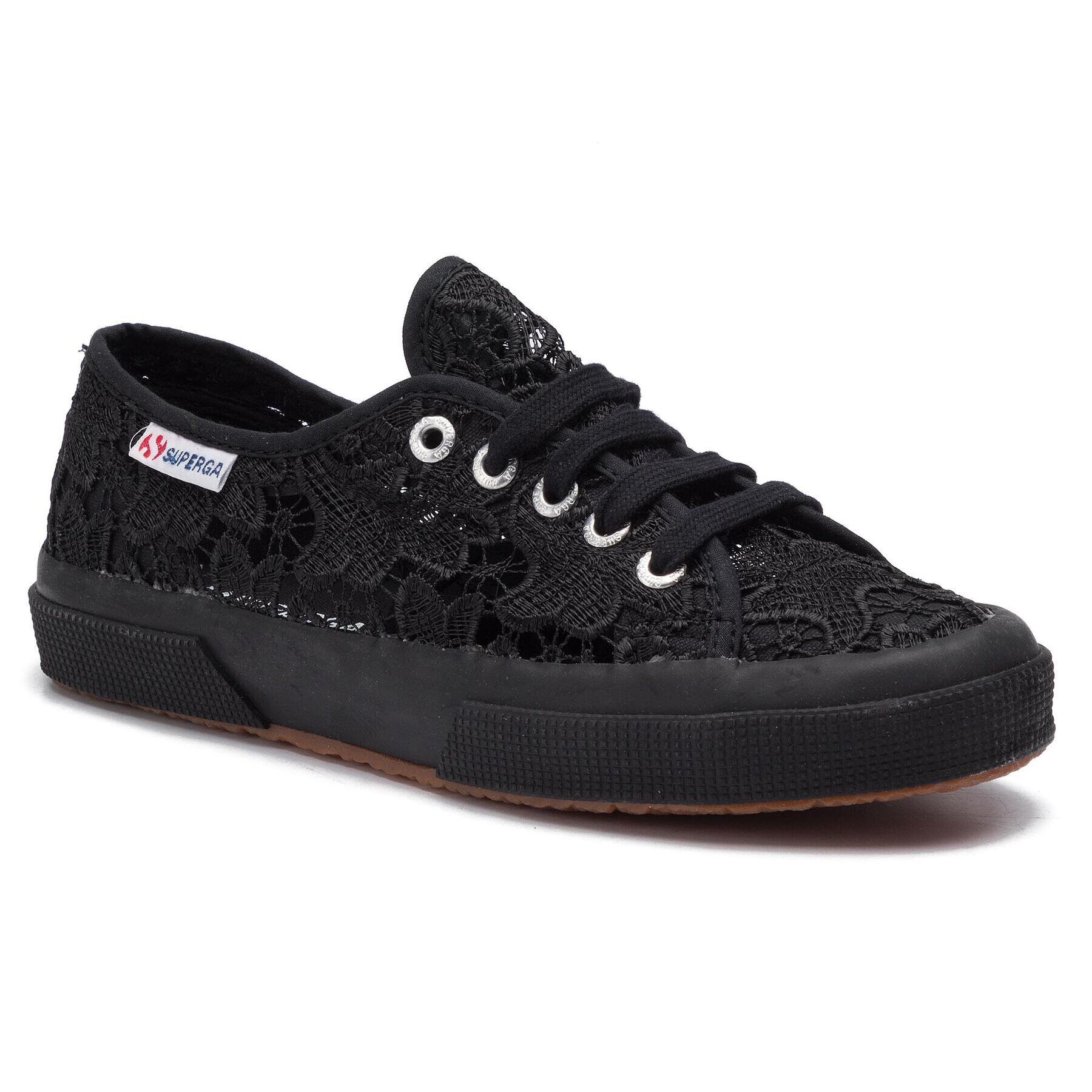Superga Гуменки 2750 Macramew S008YA0 Черен - Pepit.bg