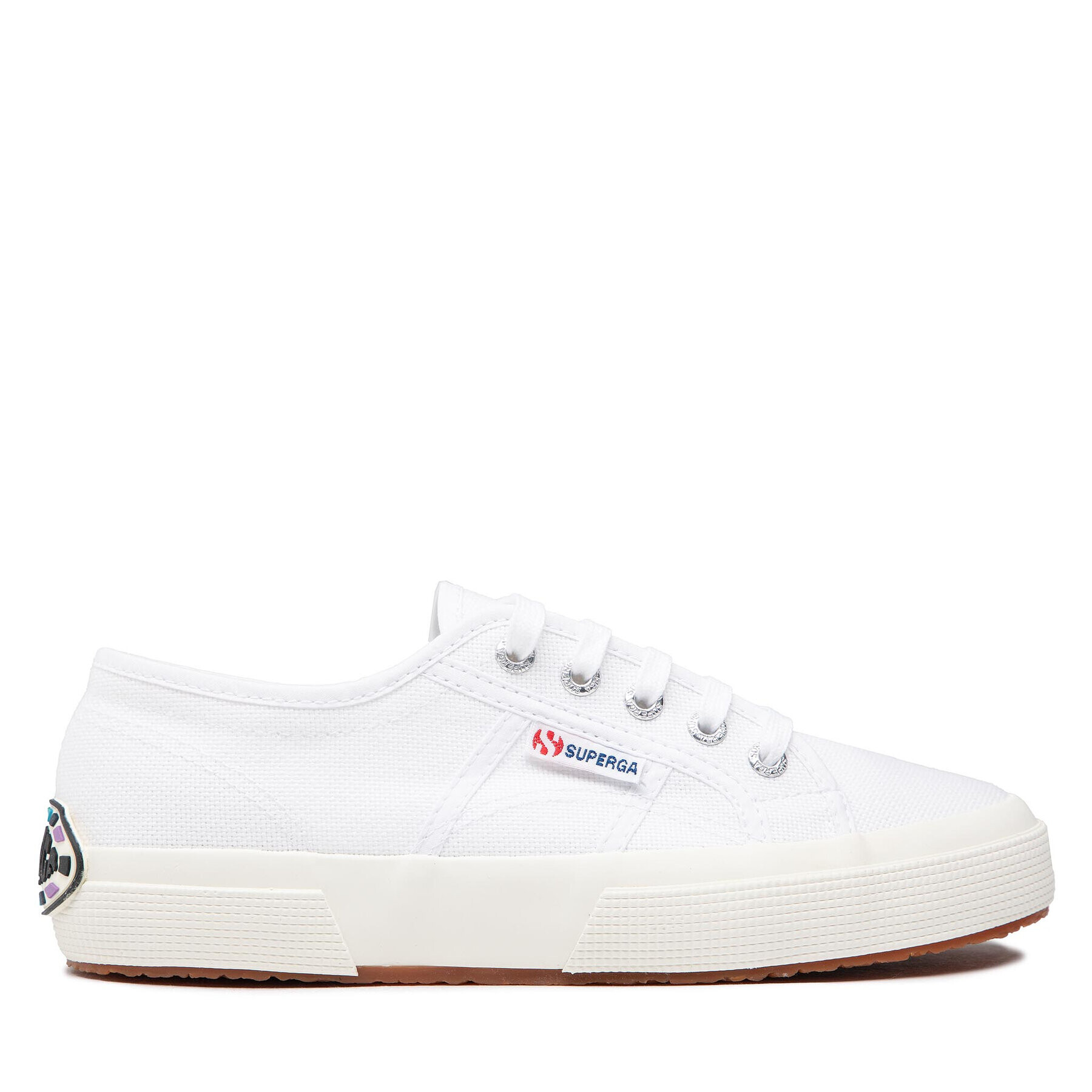 Superga Гуменки 2750 Multicolor Logo S61235W Бял - Pepit.bg