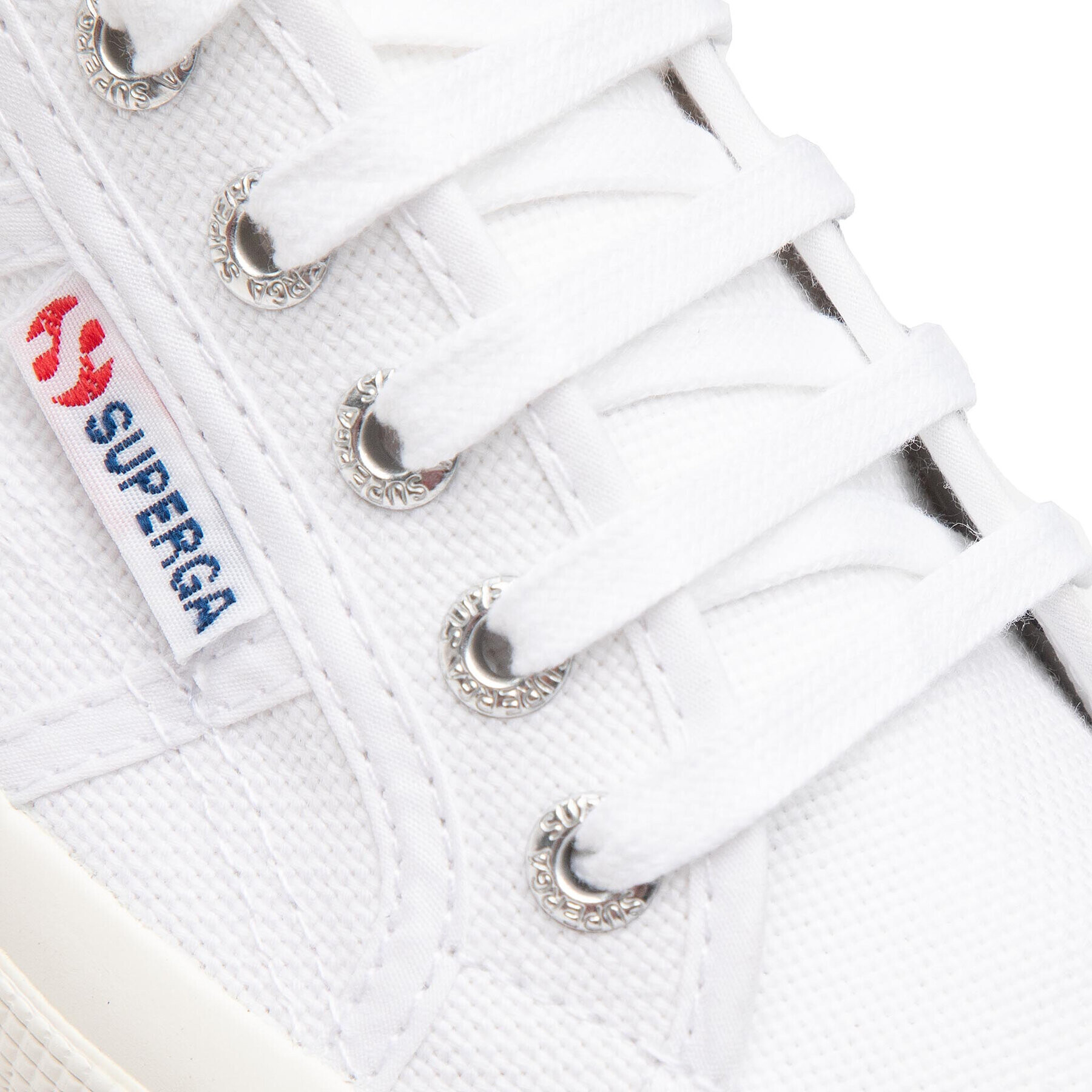 Superga Гуменки 2750 Multicolor Logo S61235W Бял - Pepit.bg