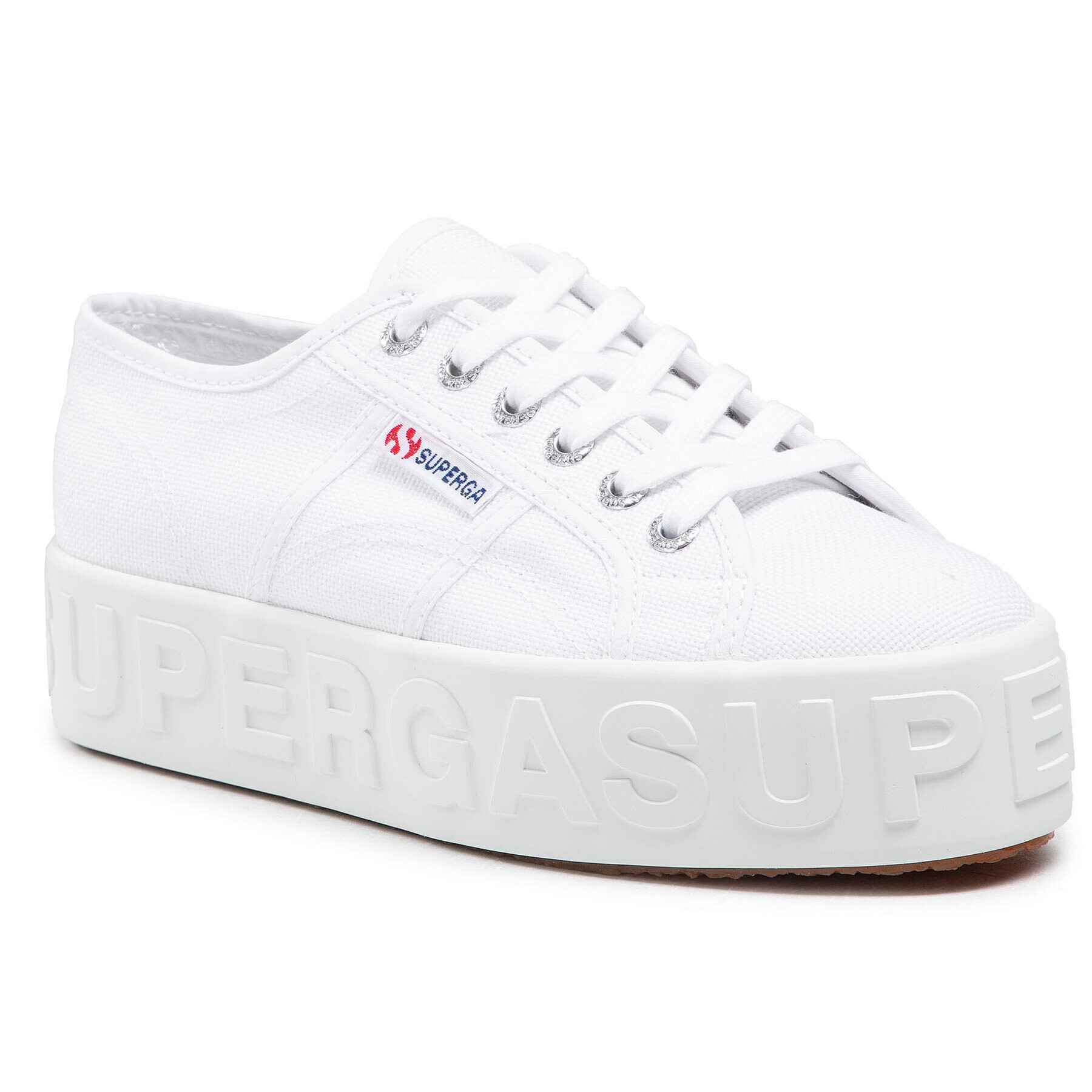 Superga Гуменки 2790 3D Lettering S71183W Бял - Pepit.bg