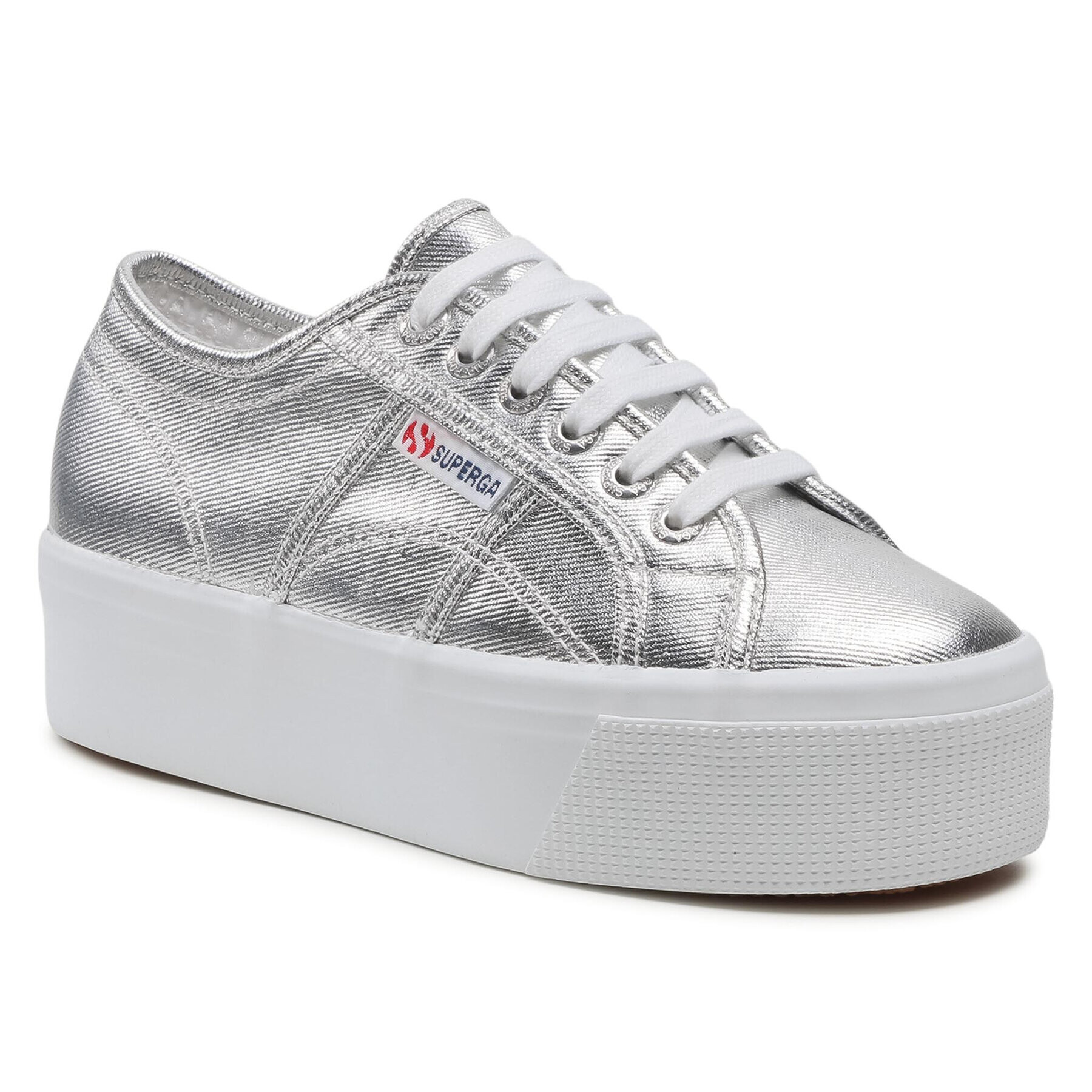 Superga Гуменки 2790 Cotmetw S006JC0 Сребрист - Pepit.bg