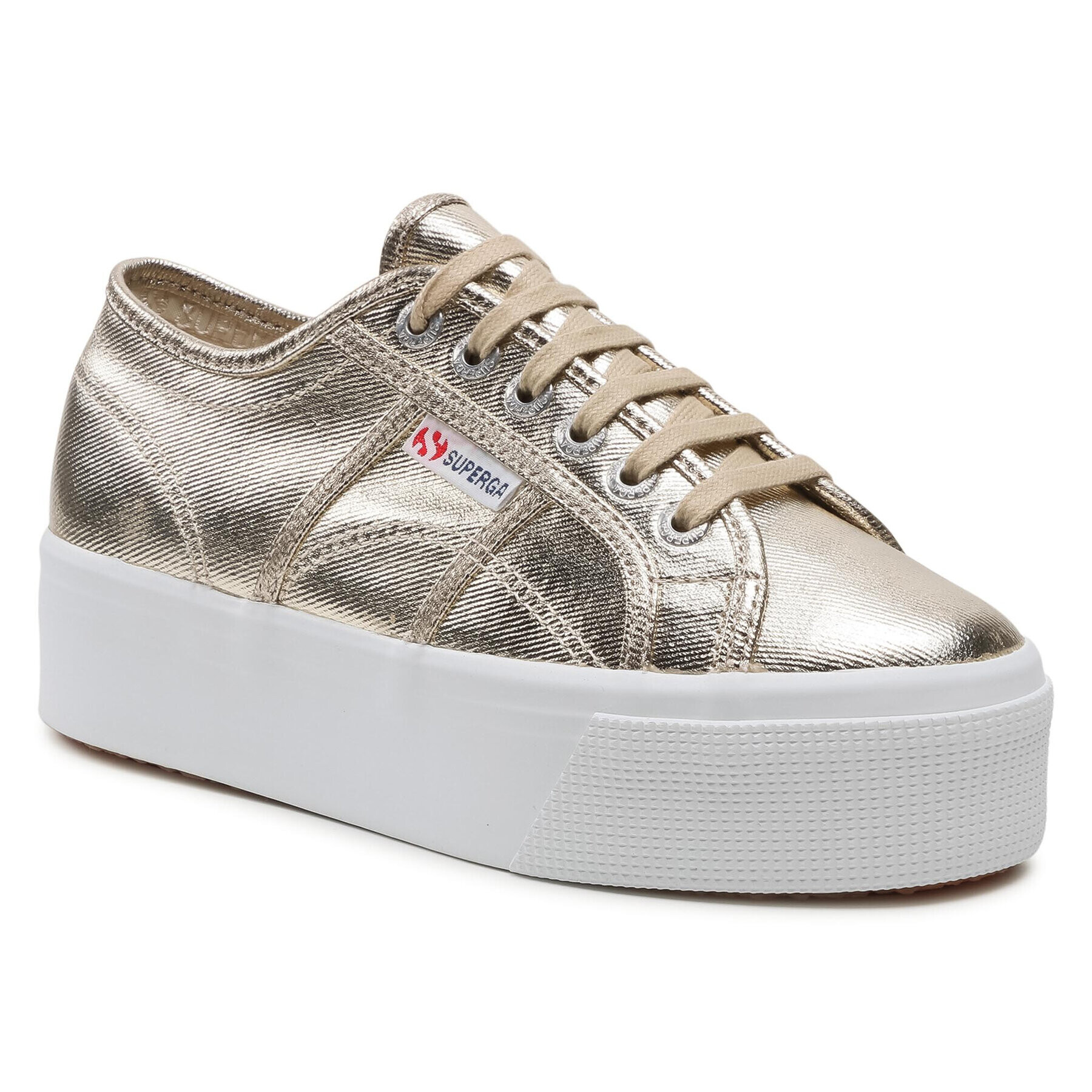 Superga Гуменки 2790 Cotmetw S006JC0 Златист - Pepit.bg