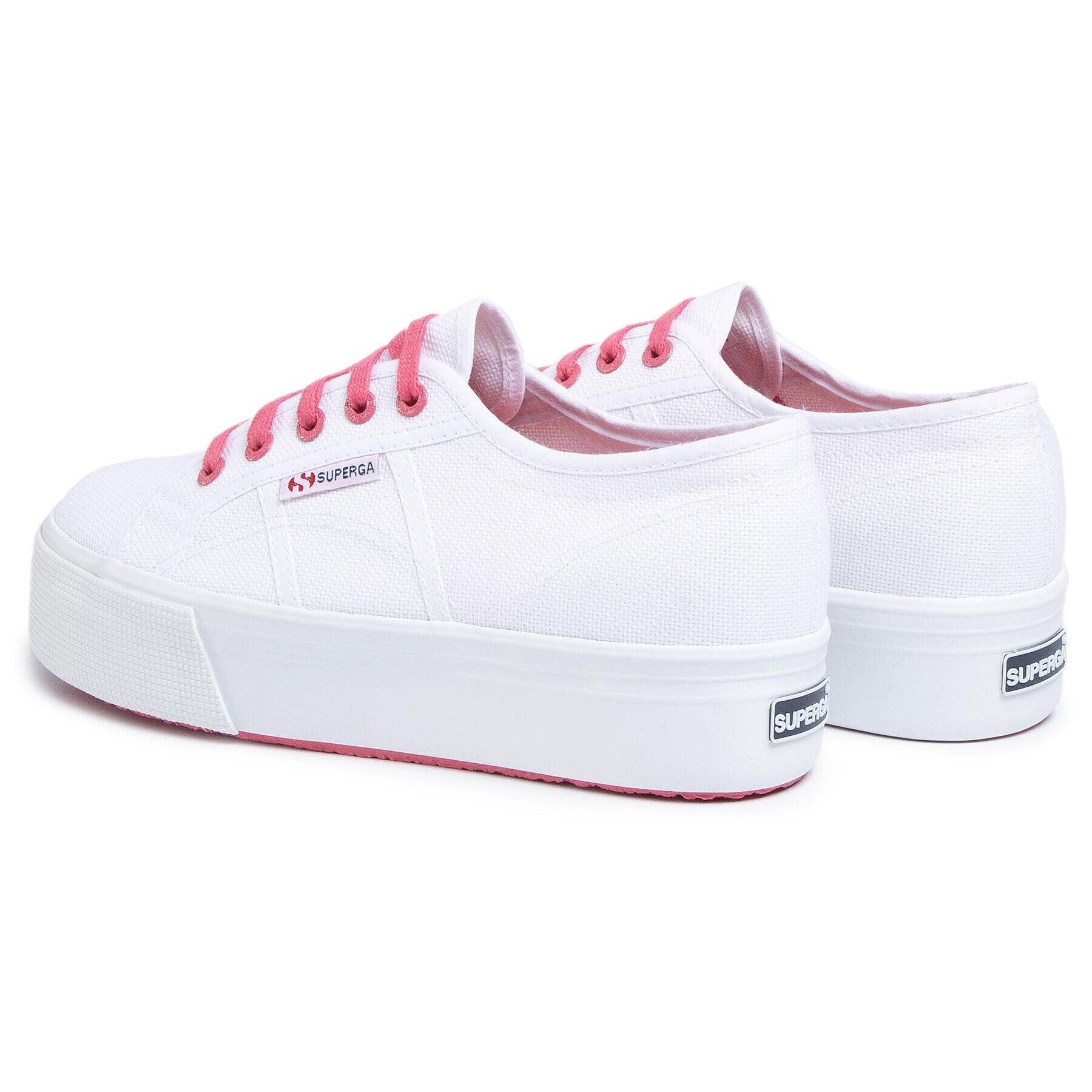 Superga Гуменки 2790 Cotwcontrast S1114DW Бял - Pepit.bg
