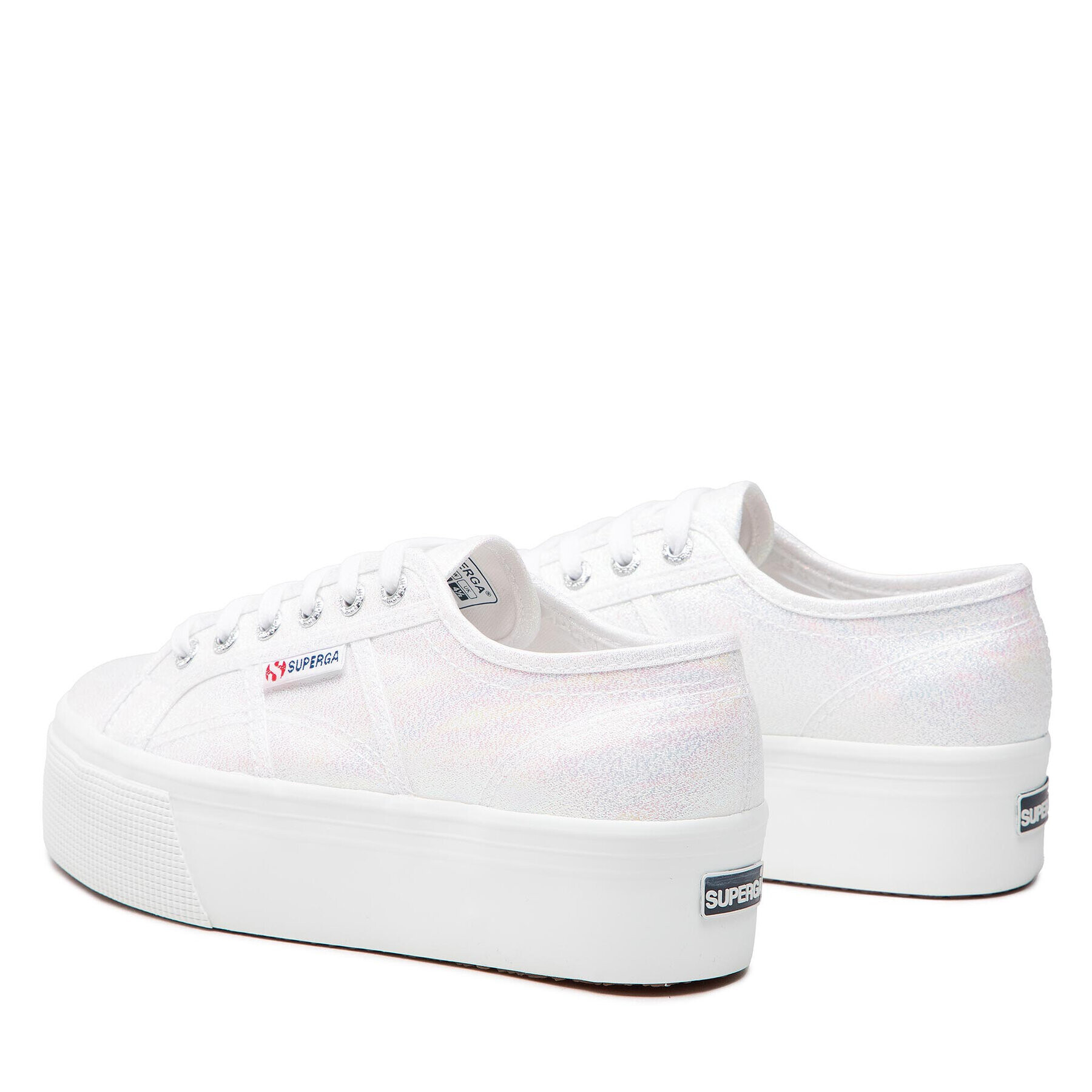 Superga Гуменки 2790 Lame S61174W Бял - Pepit.bg