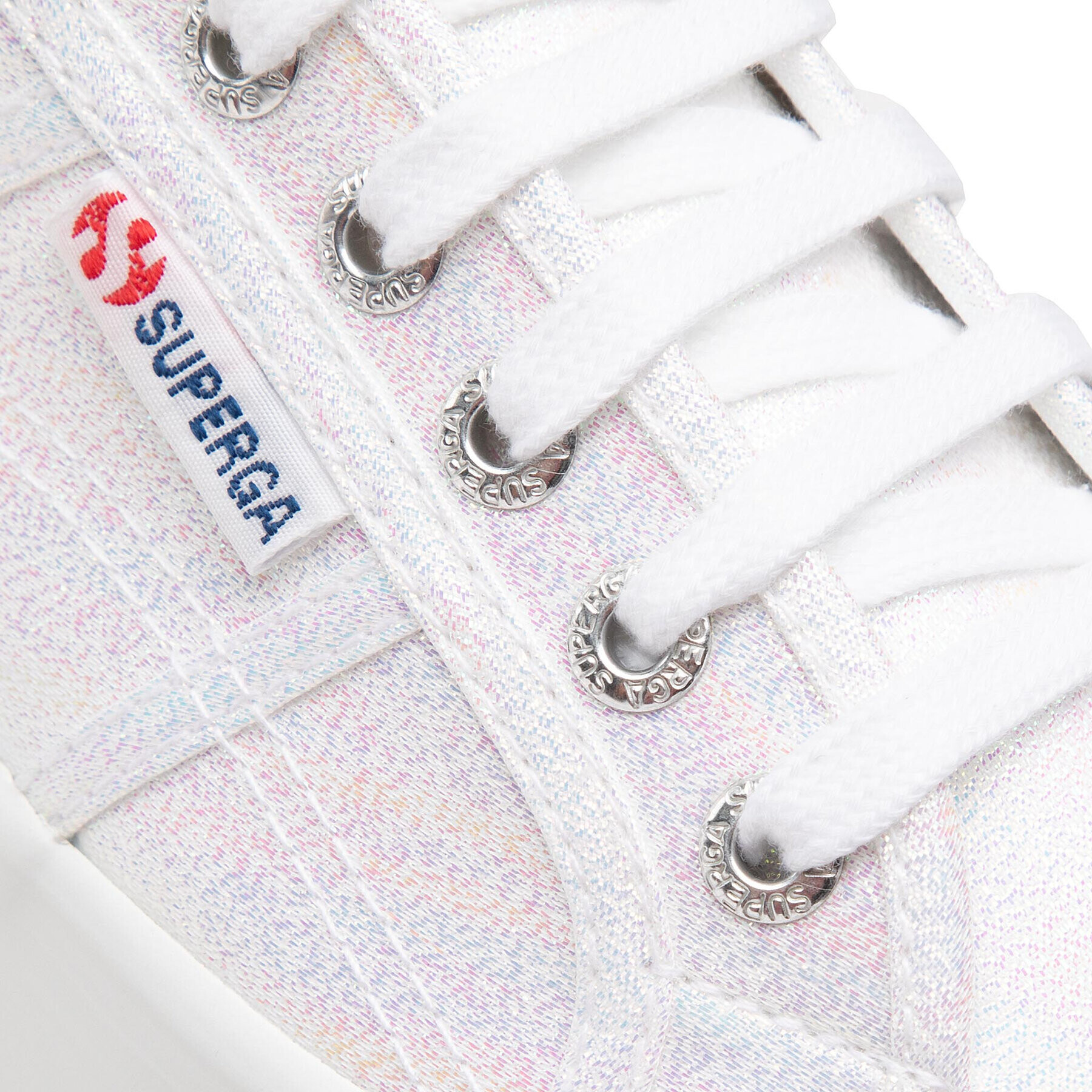 Superga Гуменки 2790 Lame S61174W Бял - Pepit.bg