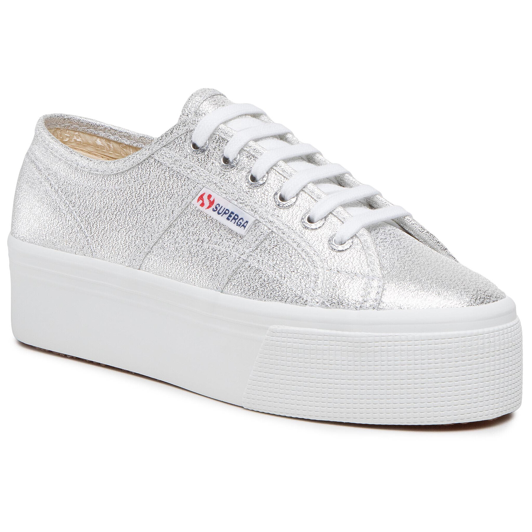 Superga Гуменки 2790 Lame S61174W Сребрист - Pepit.bg