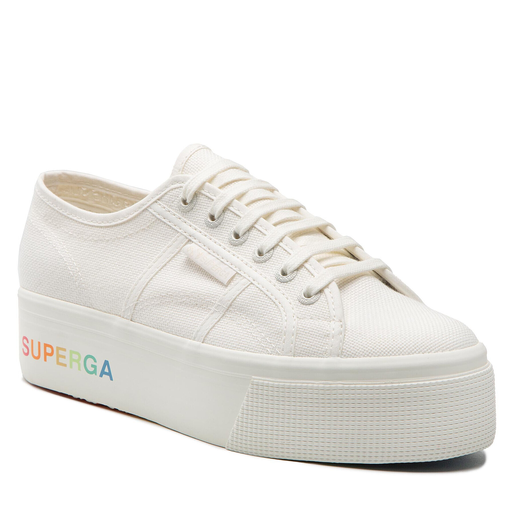 Superga Гуменки 2790 Platform S7113KW Бял - Pepit.bg