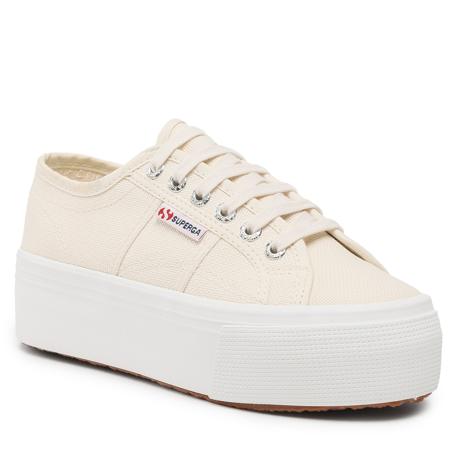 Superga Гуменки 2790 Platform S9111LW Екрю - Pepit.bg