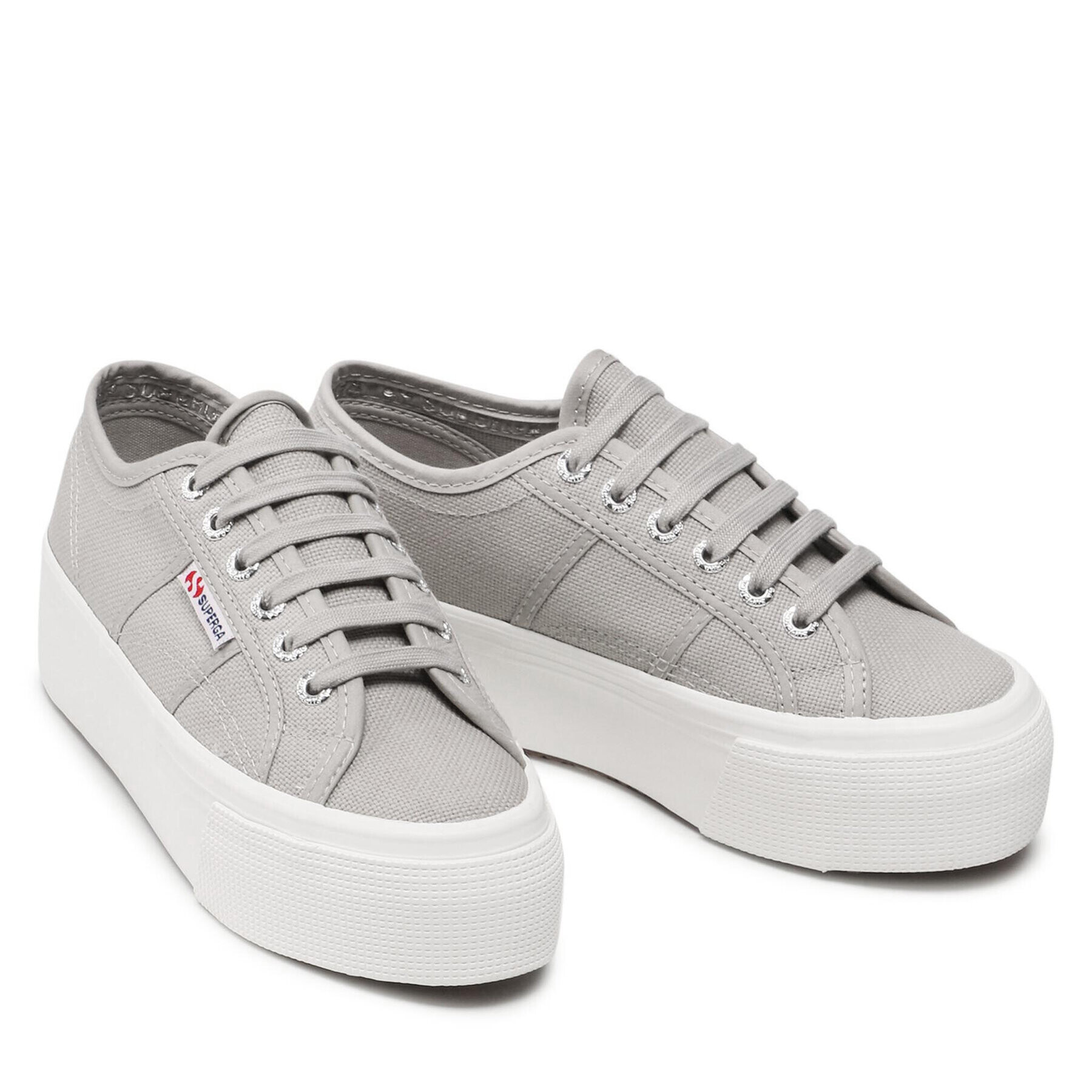 Superga Гуменки 2790 Platform S9111LW Сив - Pepit.bg