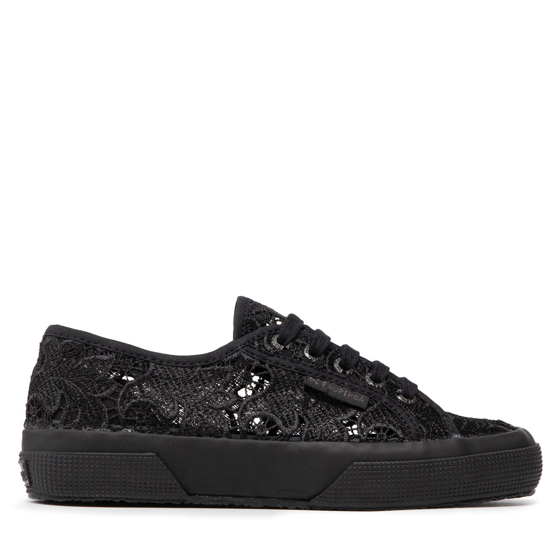 Superga Гуменки Macrame 2750 S81219W Черен - Pepit.bg