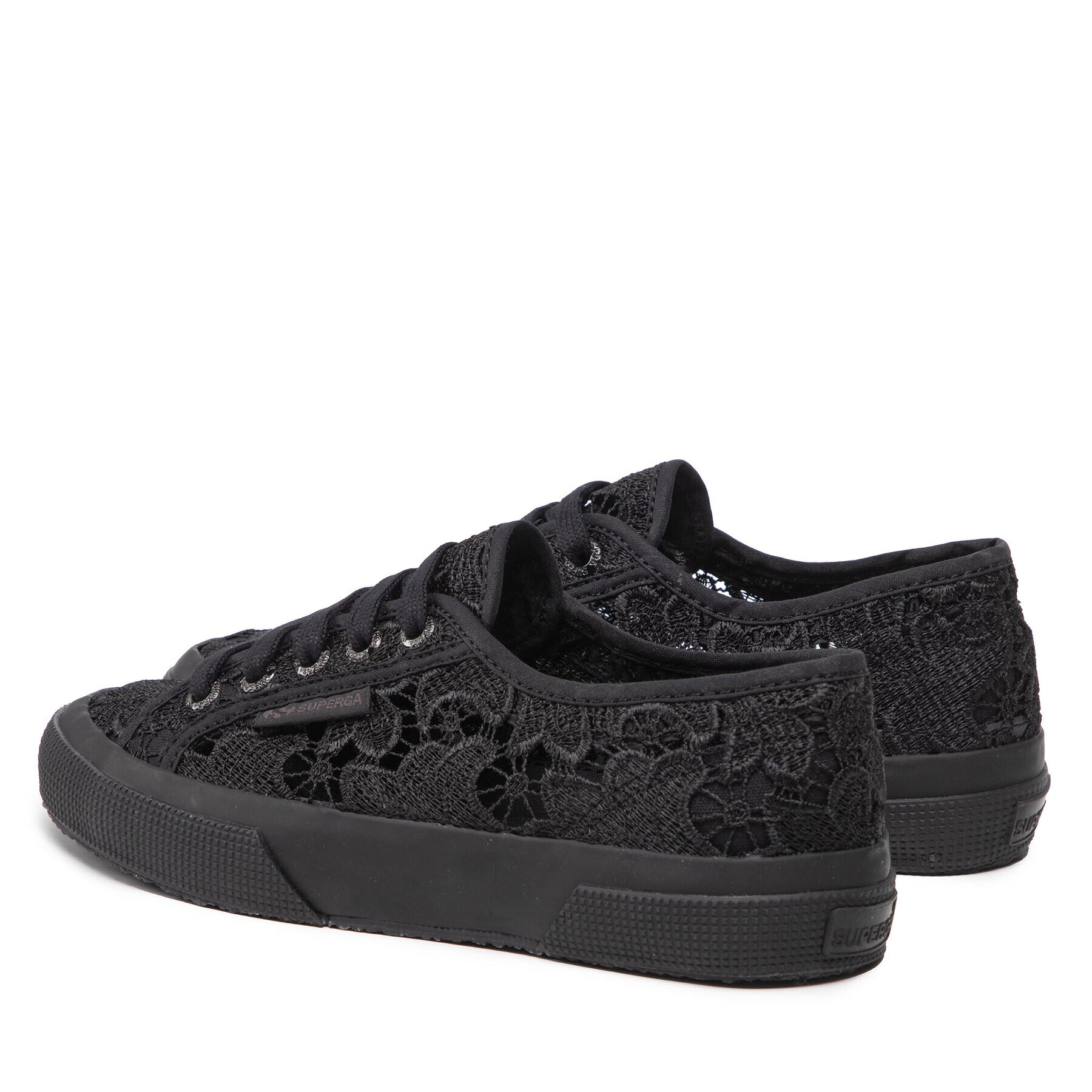 Superga Гуменки Macrame 2750 S81219W Черен - Pepit.bg
