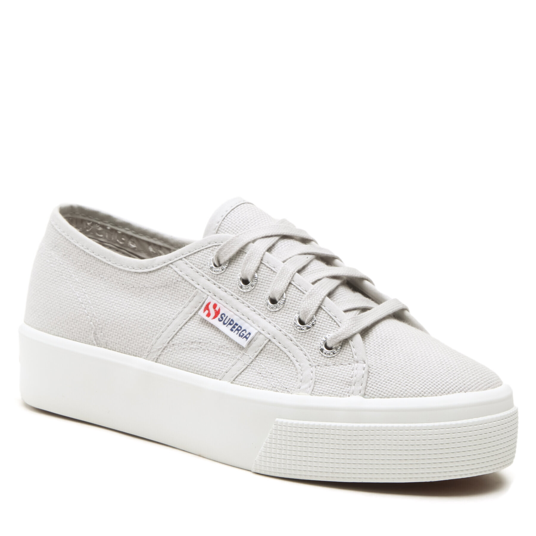 Superga Гуменки Mid Platform 2730 S2127IW Сив - Pepit.bg